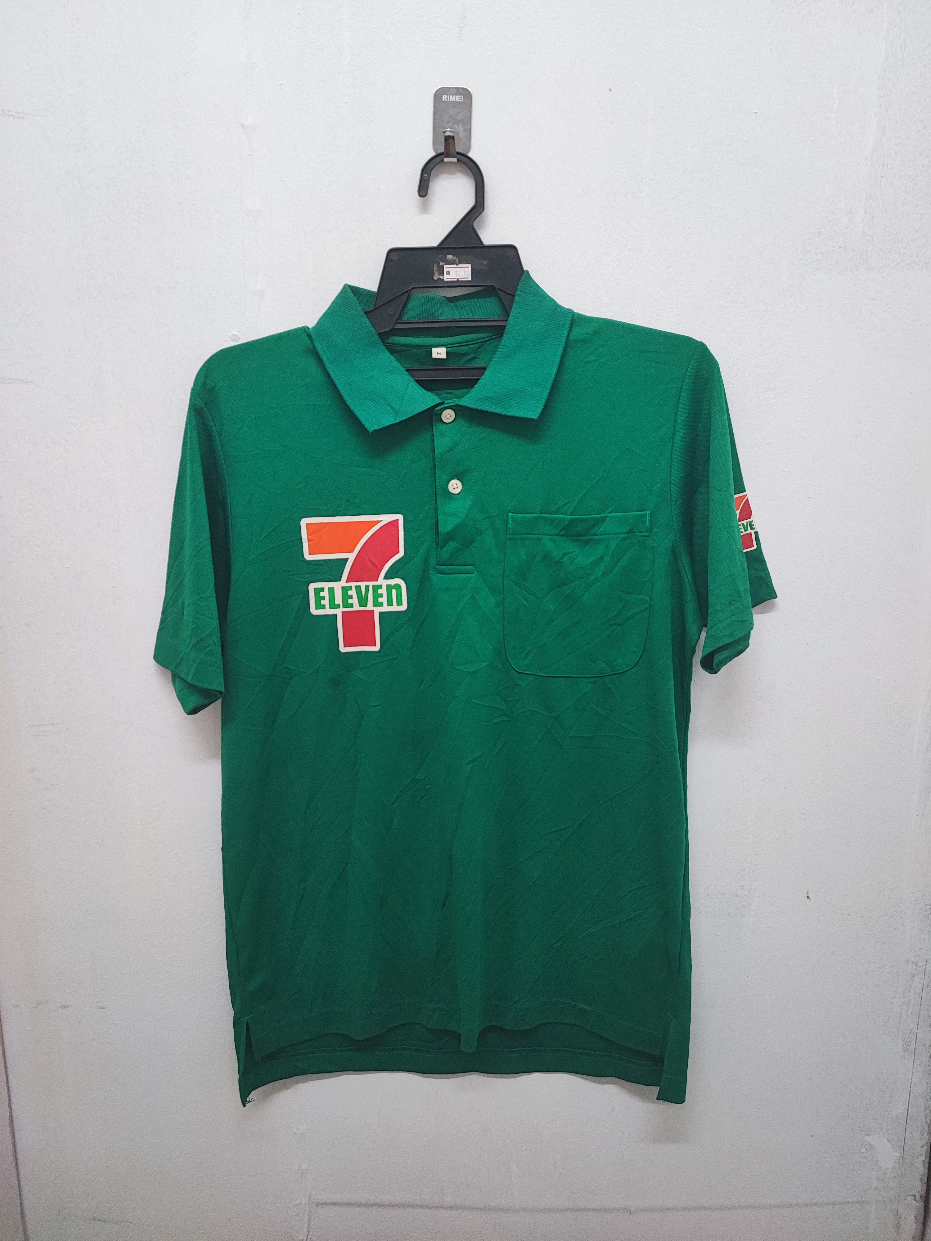 Vintage Seven Eleven Polo Tee Size US M / EU 48-50 / 2 - 2 Thumbnail