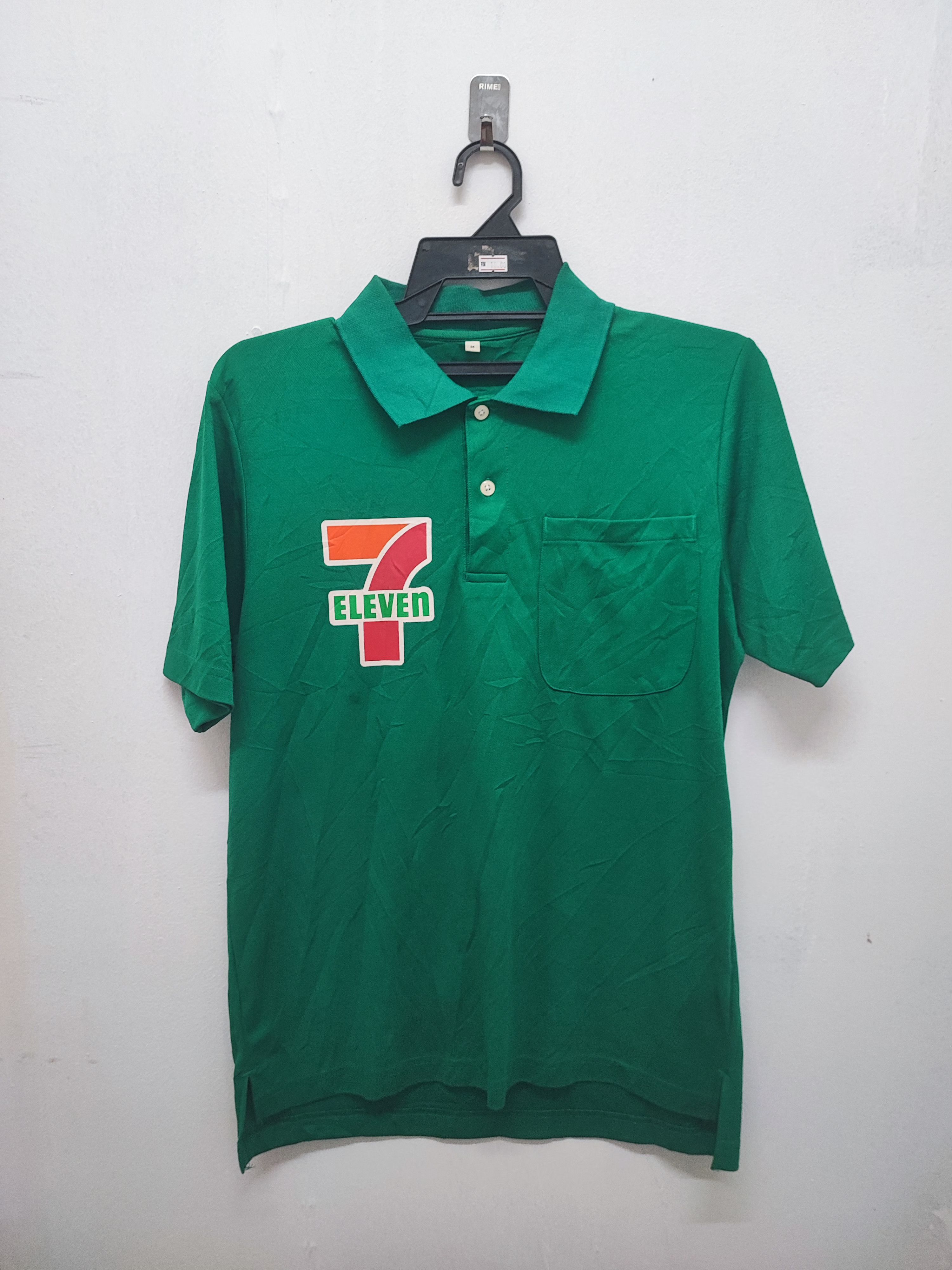 Vintage Seven Eleven Polo Tee Size US M / EU 48-50 / 2 - 1 Thumbnail