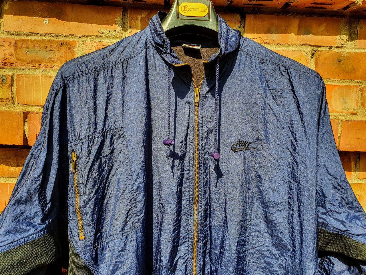 Nike × Vintage Vintage NIKE Force Basketball Track Top Light Jacket Size US XL / EU 56 / 4 - 4 Thumbnail