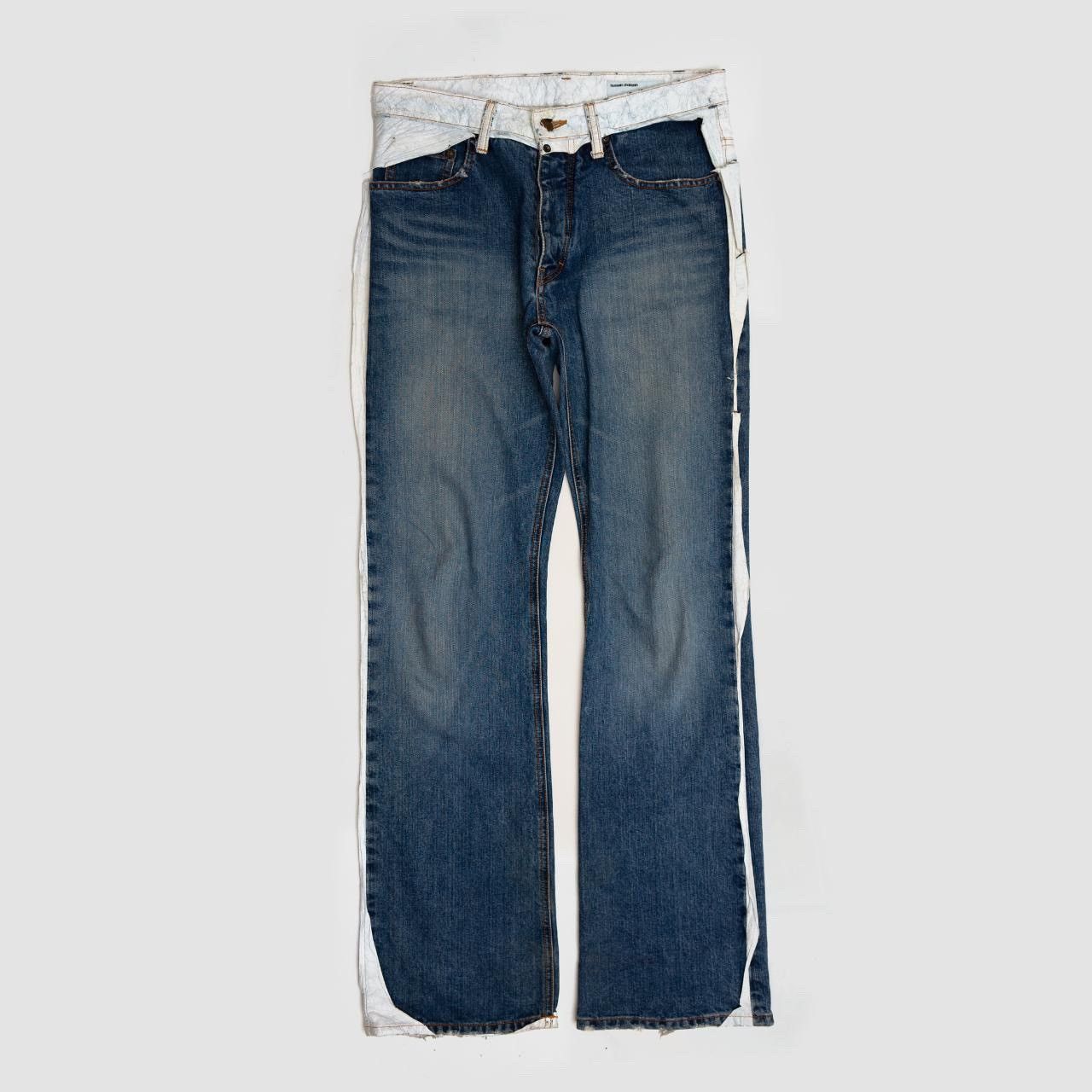 Hussein Chalayan Spring 2003 'Absence and Presence' Tyvek Jeans