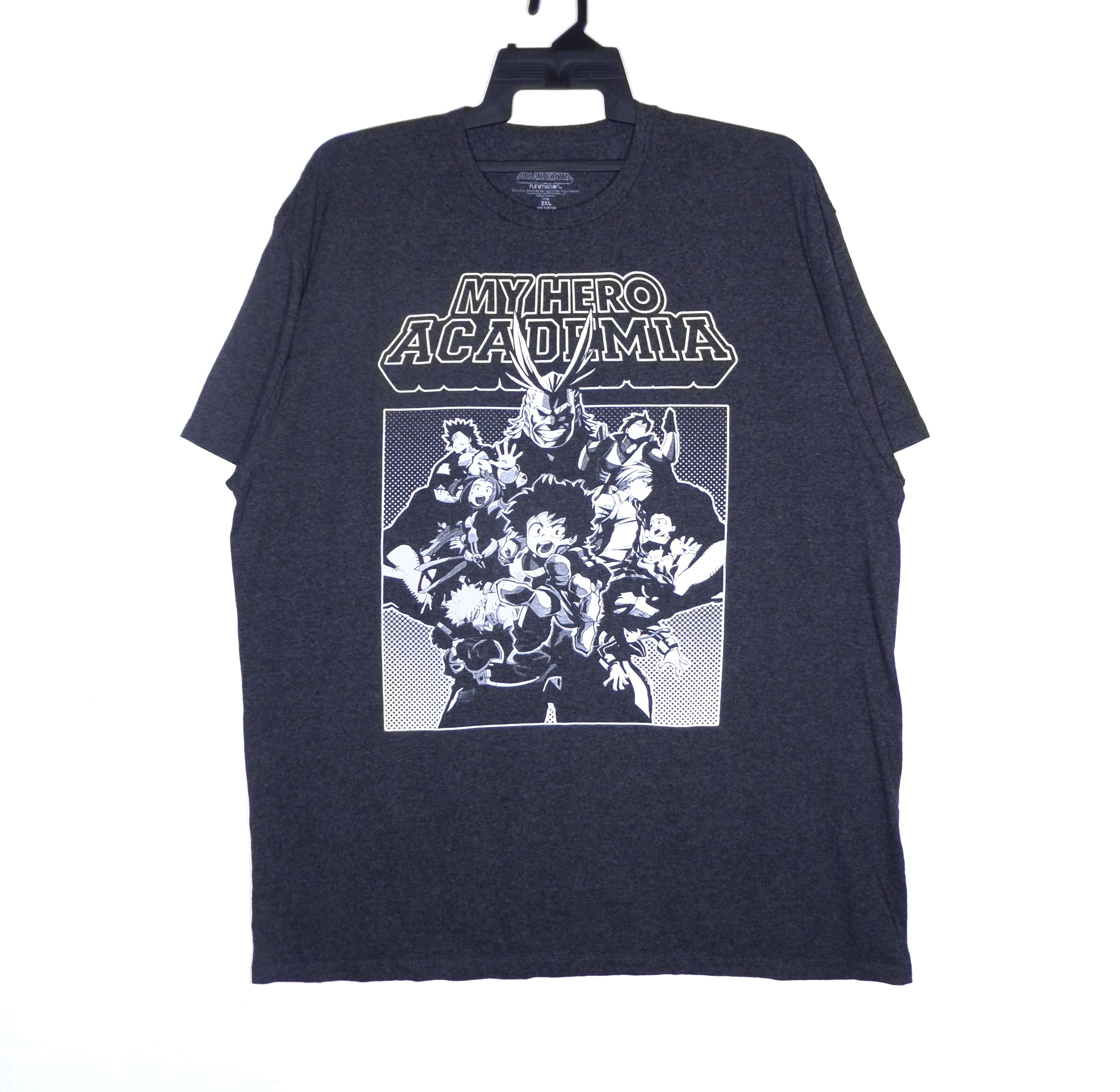 Anime × Cartoon Network × Japanese Brand My Hero Academia tshirt japanese manga Size US XXL / EU 58 / 5 - 1 Thumbnail