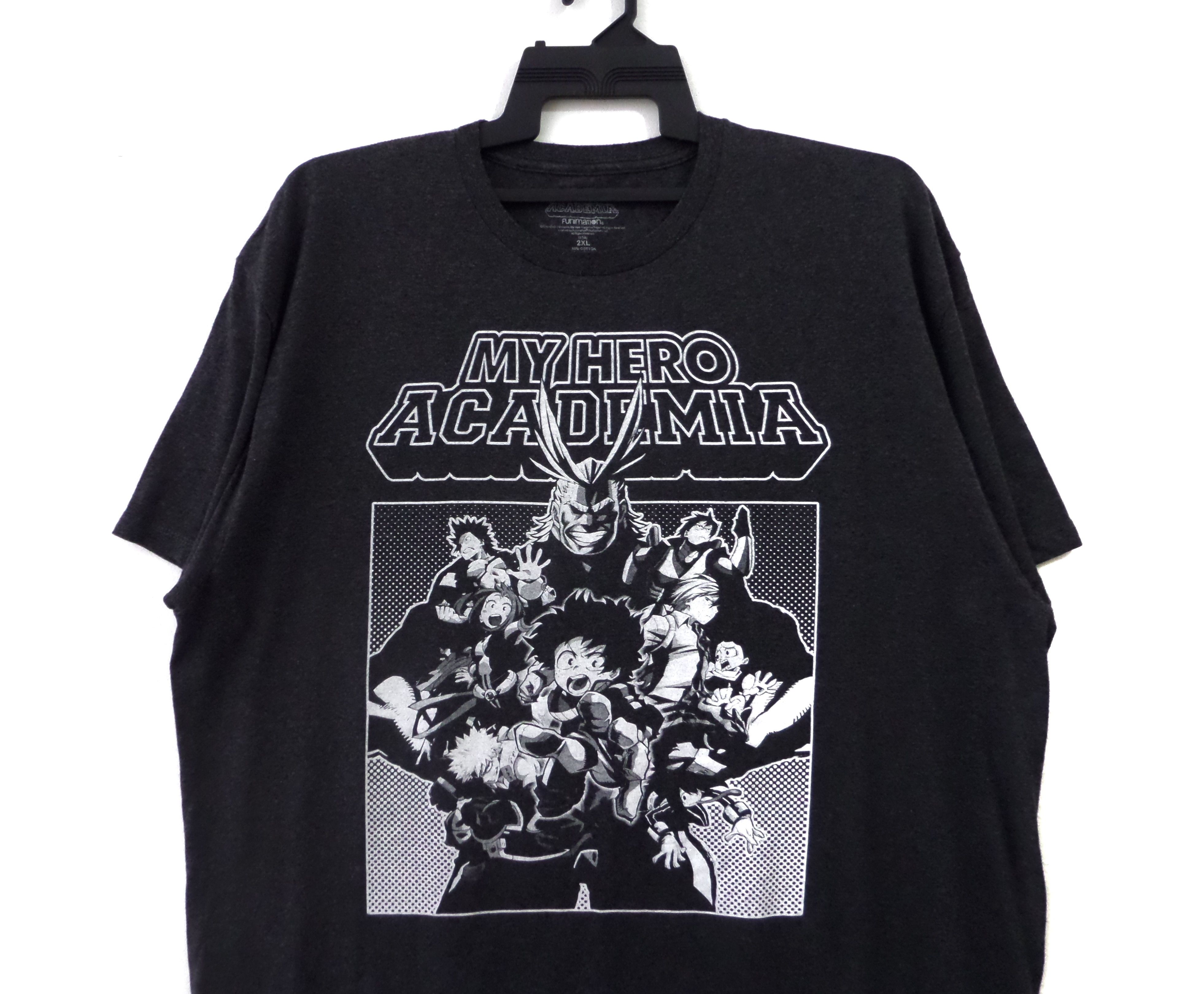 Anime × Cartoon Network × Japanese Brand My Hero Academia tshirt japanese manga Size US XXL / EU 58 / 5 - 3 Thumbnail