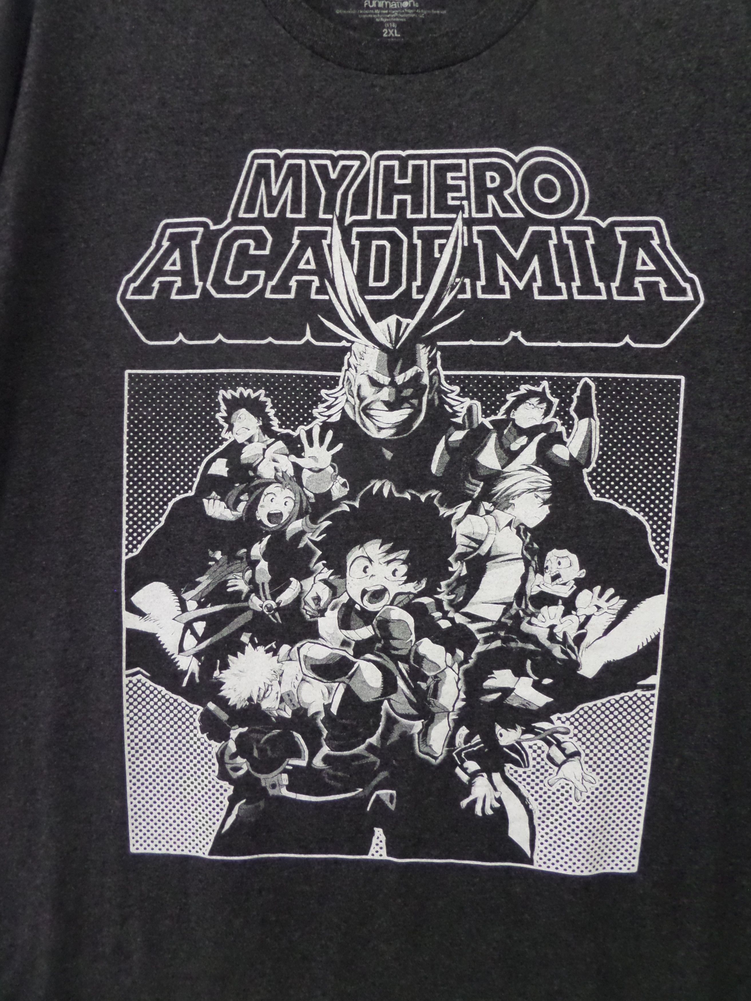 Anime × Cartoon Network × Japanese Brand My Hero Academia tshirt japanese manga Size US XXL / EU 58 / 5 - 4 Thumbnail
