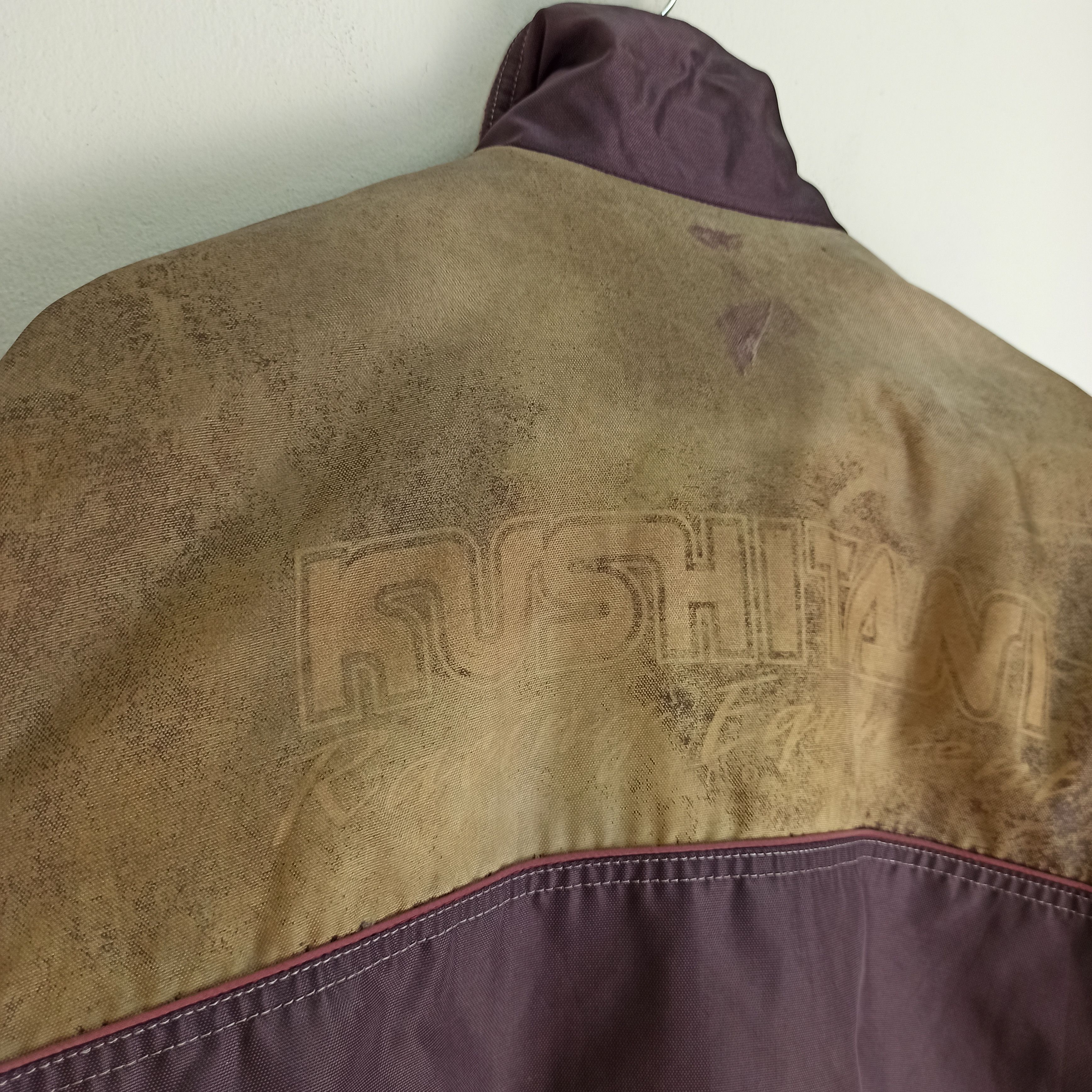 Vintage Vintage Kushitani Riders Motorcycle Print Faded Size US L / EU 52-54 / 3 - 7 Thumbnail