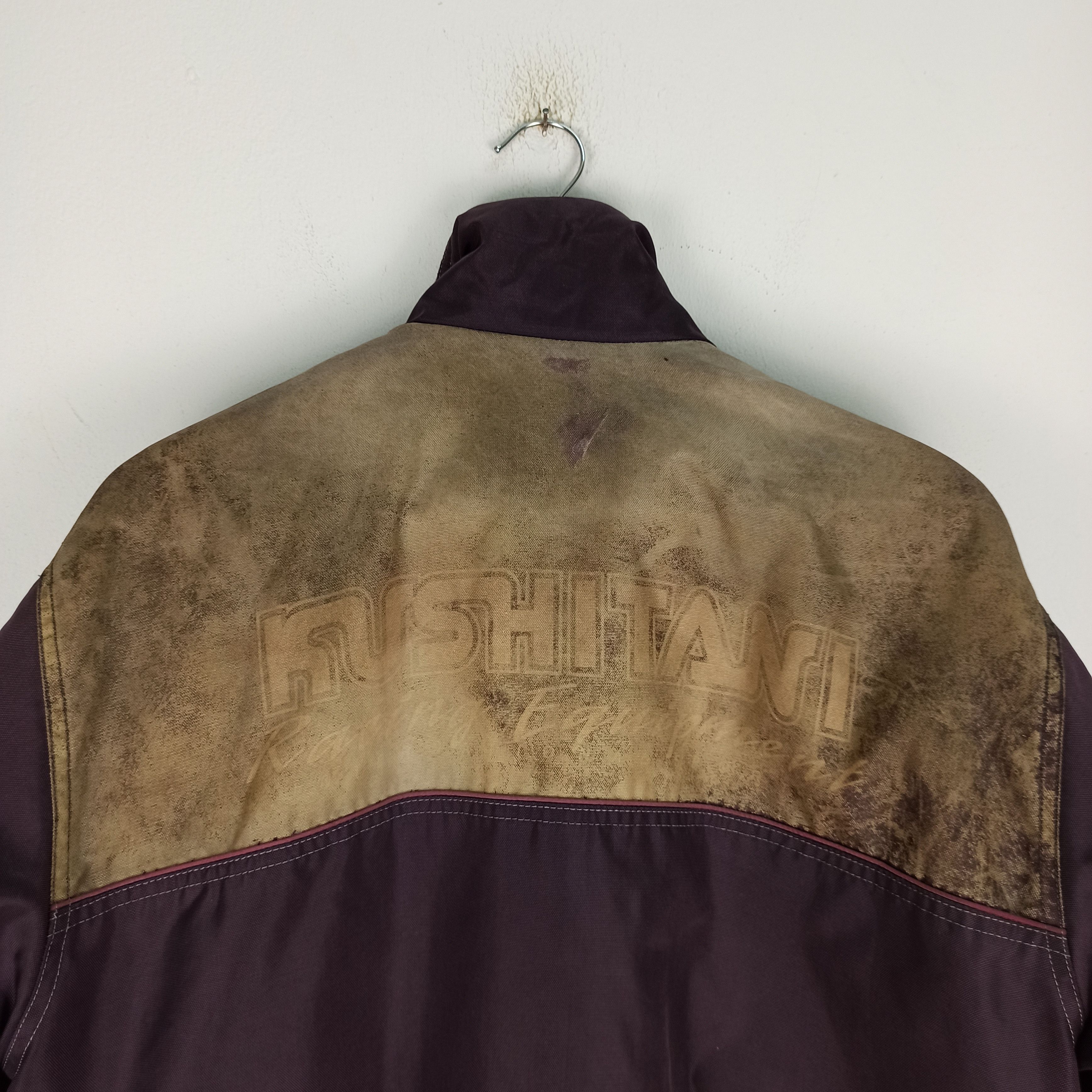 Vintage Vintage Kushitani Riders Motorcycle Print Faded Size US L / EU 52-54 / 3 - 6 Thumbnail