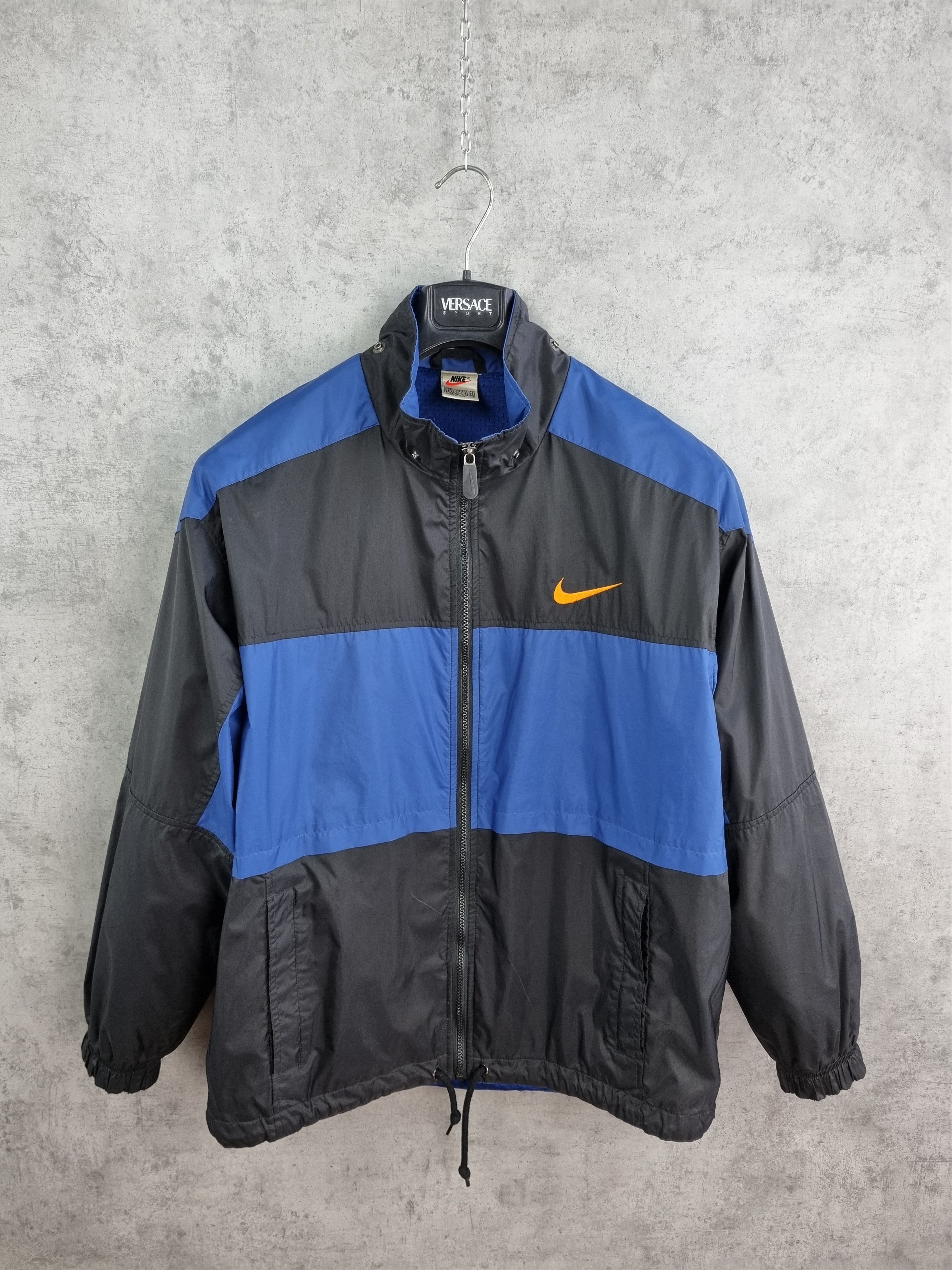Nike × Vintage 90s Big Logo NIKE Vintage Light Coach Jacket Size US M / EU 48-50 / 2 - 2 Thumbnail