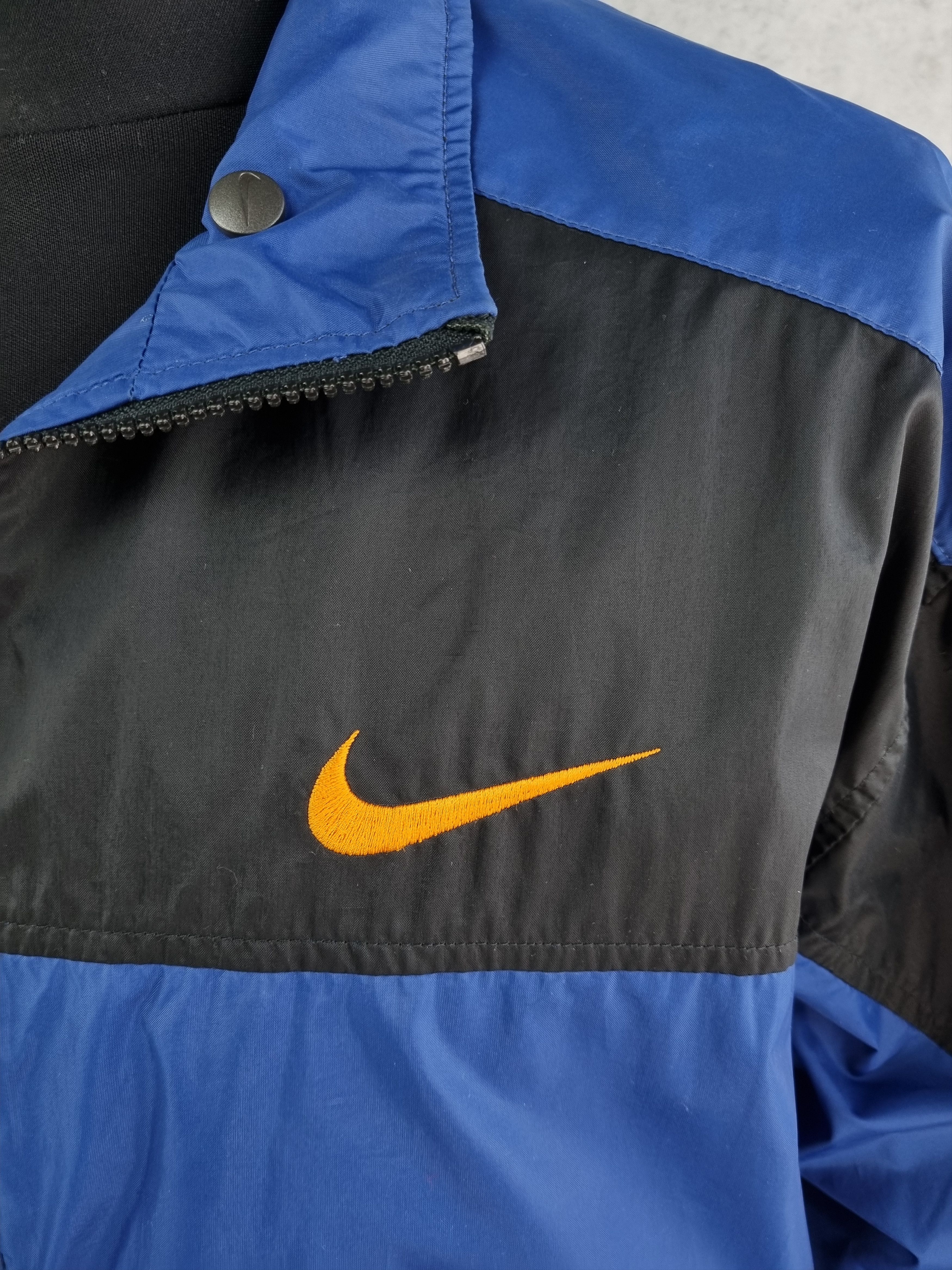 Nike × Vintage 90s Big Logo NIKE Vintage Light Coach Jacket Size US M / EU 48-50 / 2 - 12 Thumbnail