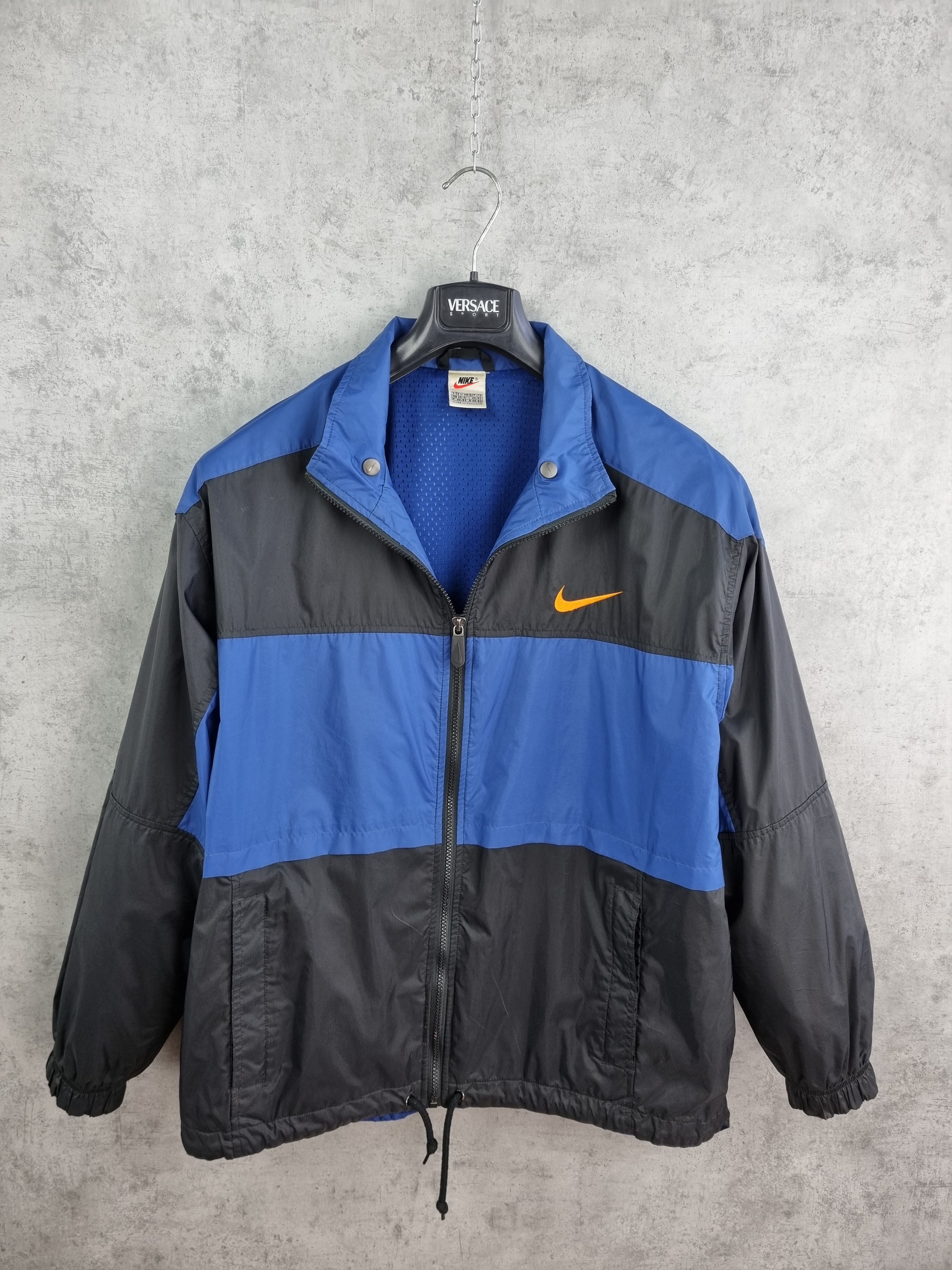 Nike × Vintage 90s Big Logo NIKE Vintage Light Coach Jacket Size US M / EU 48-50 / 2 - 18 Thumbnail