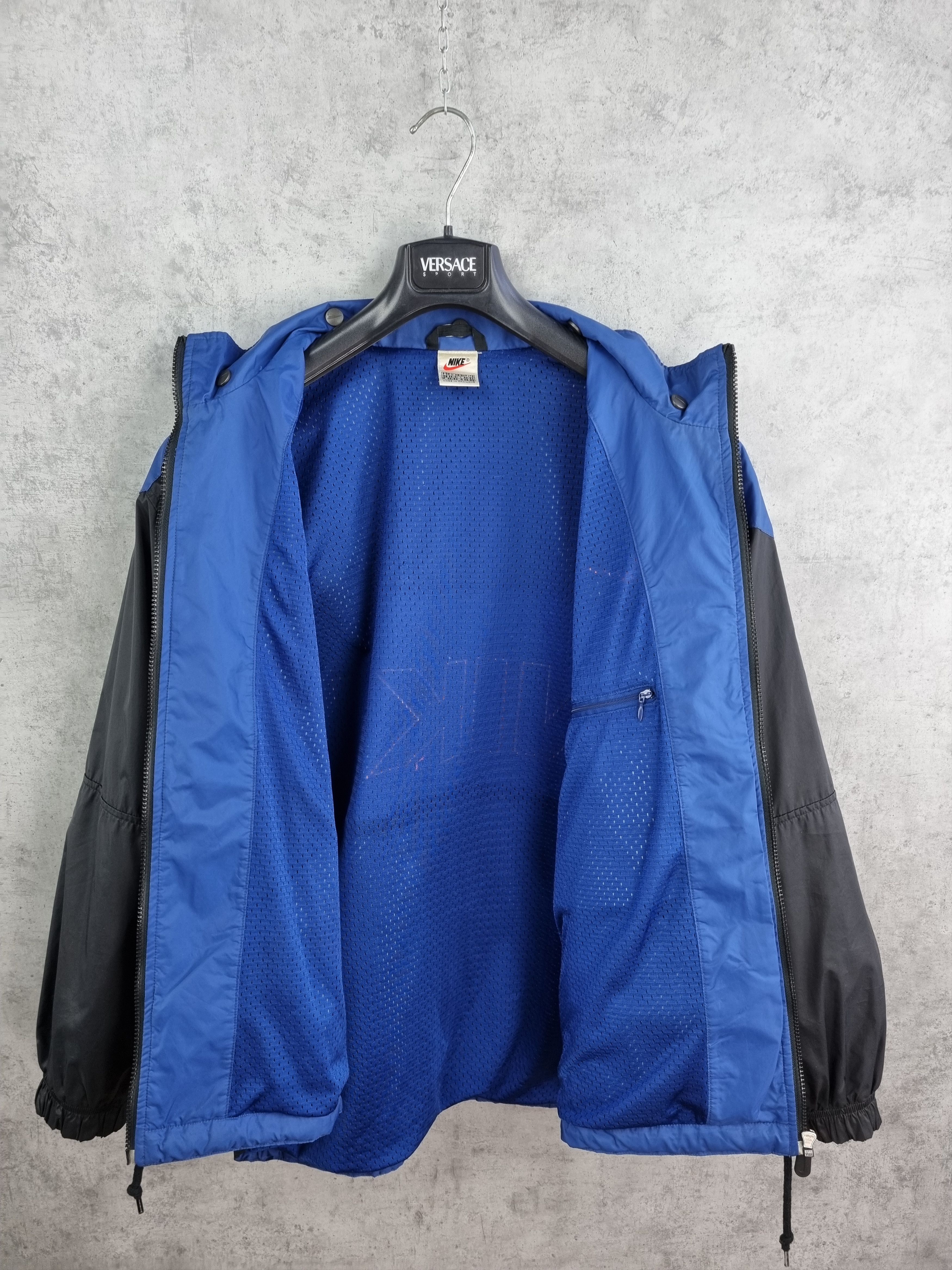 Nike × Vintage 90s Big Logo NIKE Vintage Light Coach Jacket Size US M / EU 48-50 / 2 - 7 Thumbnail