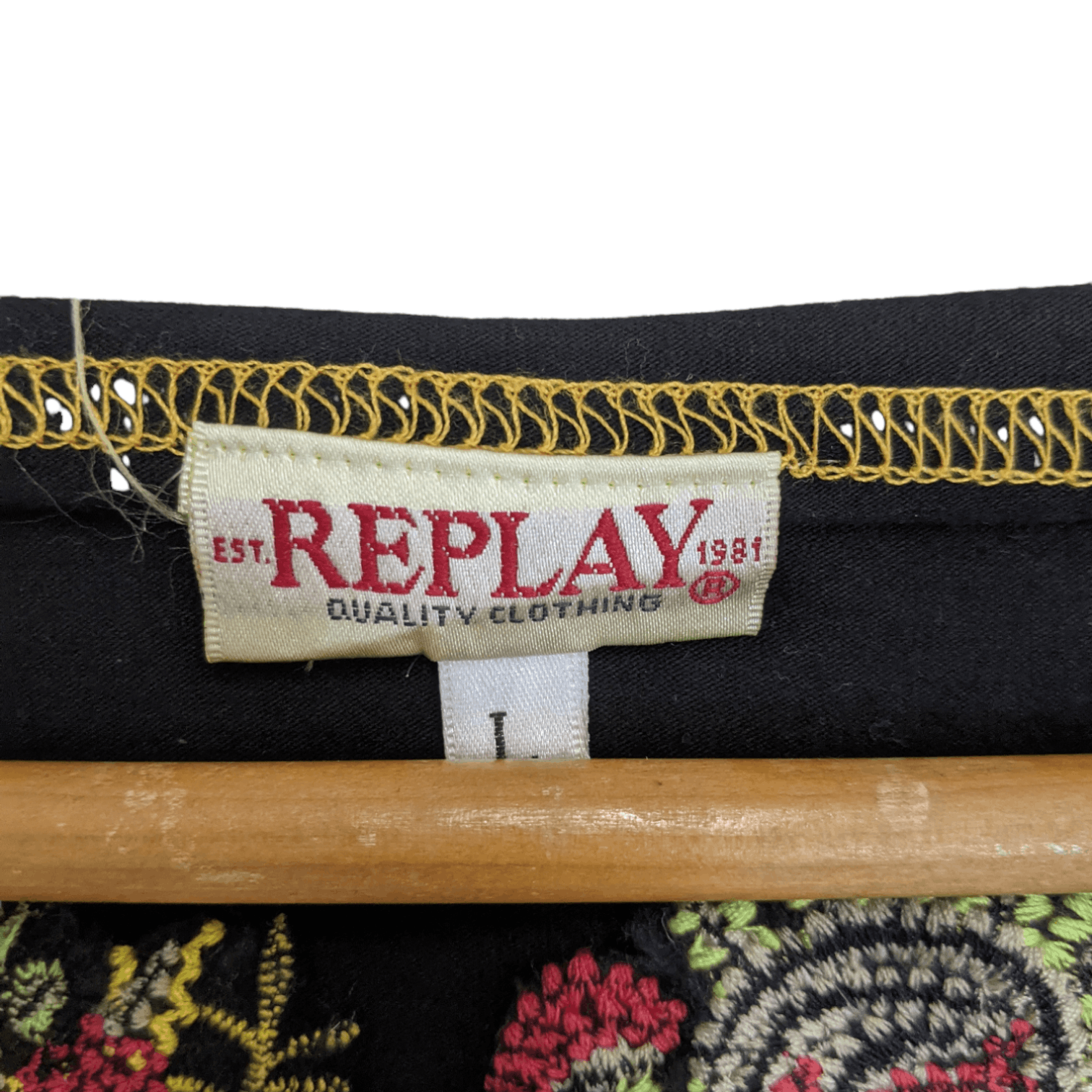 Replay Italian REPLAY Floral Flower Long Sleeve T-Shirt Size M / US 6-8 / IT 42-44 - 8 Thumbnail