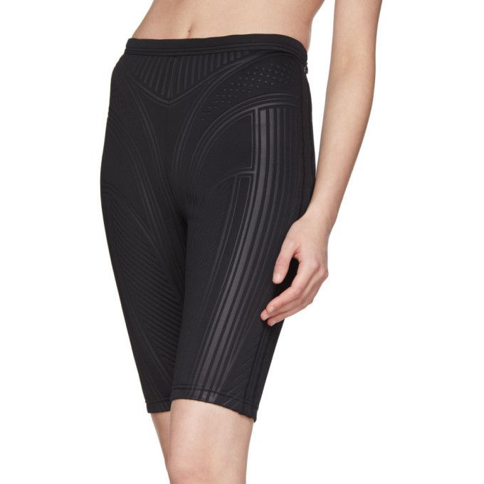 Mugler Mugler embossed biker shorts Size 27" / US 4 / IT 40 - 5 Thumbnail
