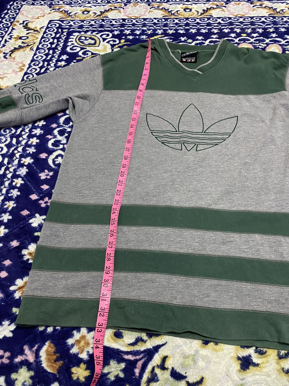 Adidas 🔥 Steals 🔥 Vintage Adidas Long Sleeve Big Logo Size US XL / EU 56 / 4 - 8 Thumbnail