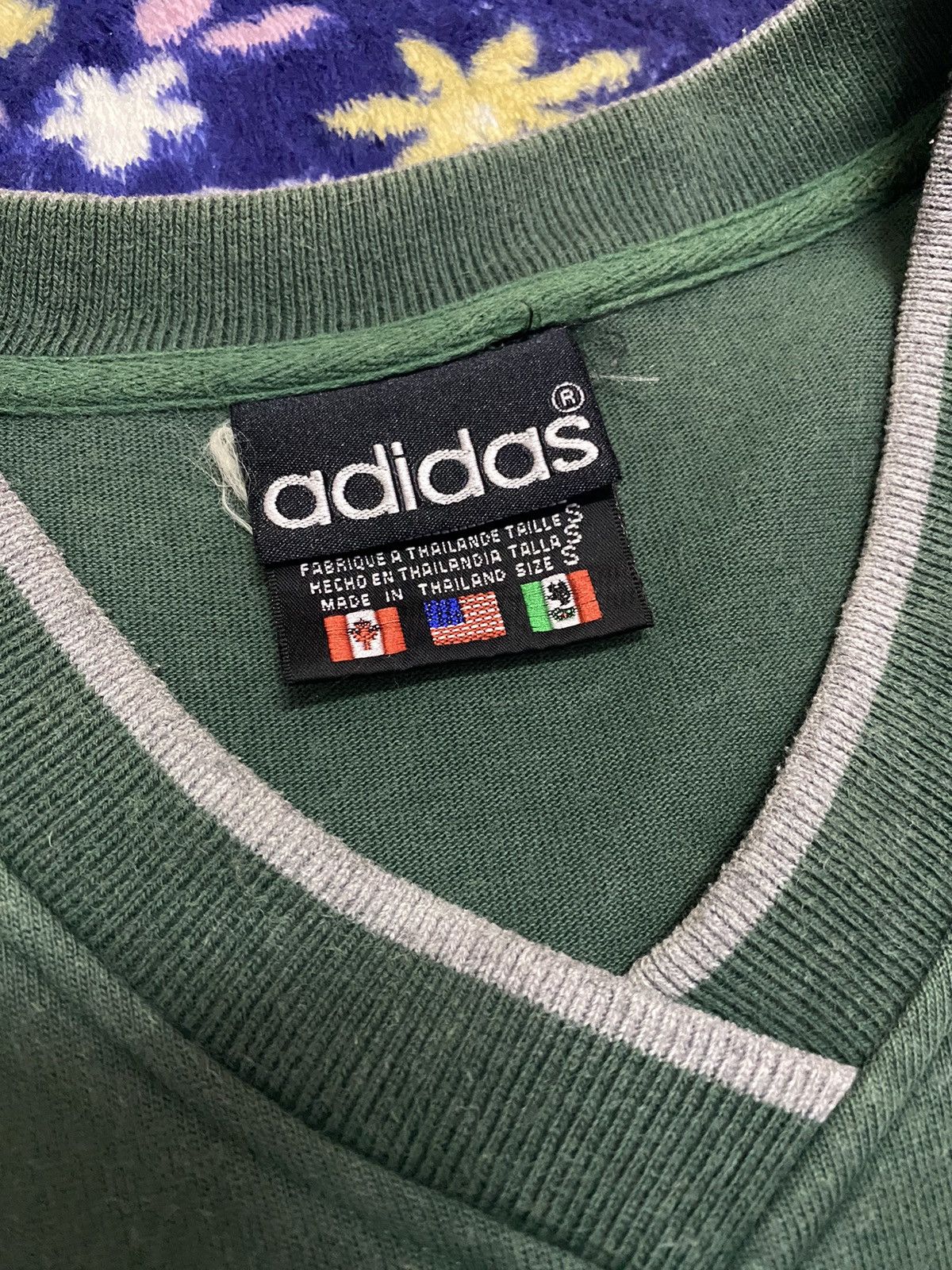 Adidas 🔥 Steals 🔥 Vintage Adidas Long Sleeve Big Logo Size US XL / EU 56 / 4 - 5 Thumbnail