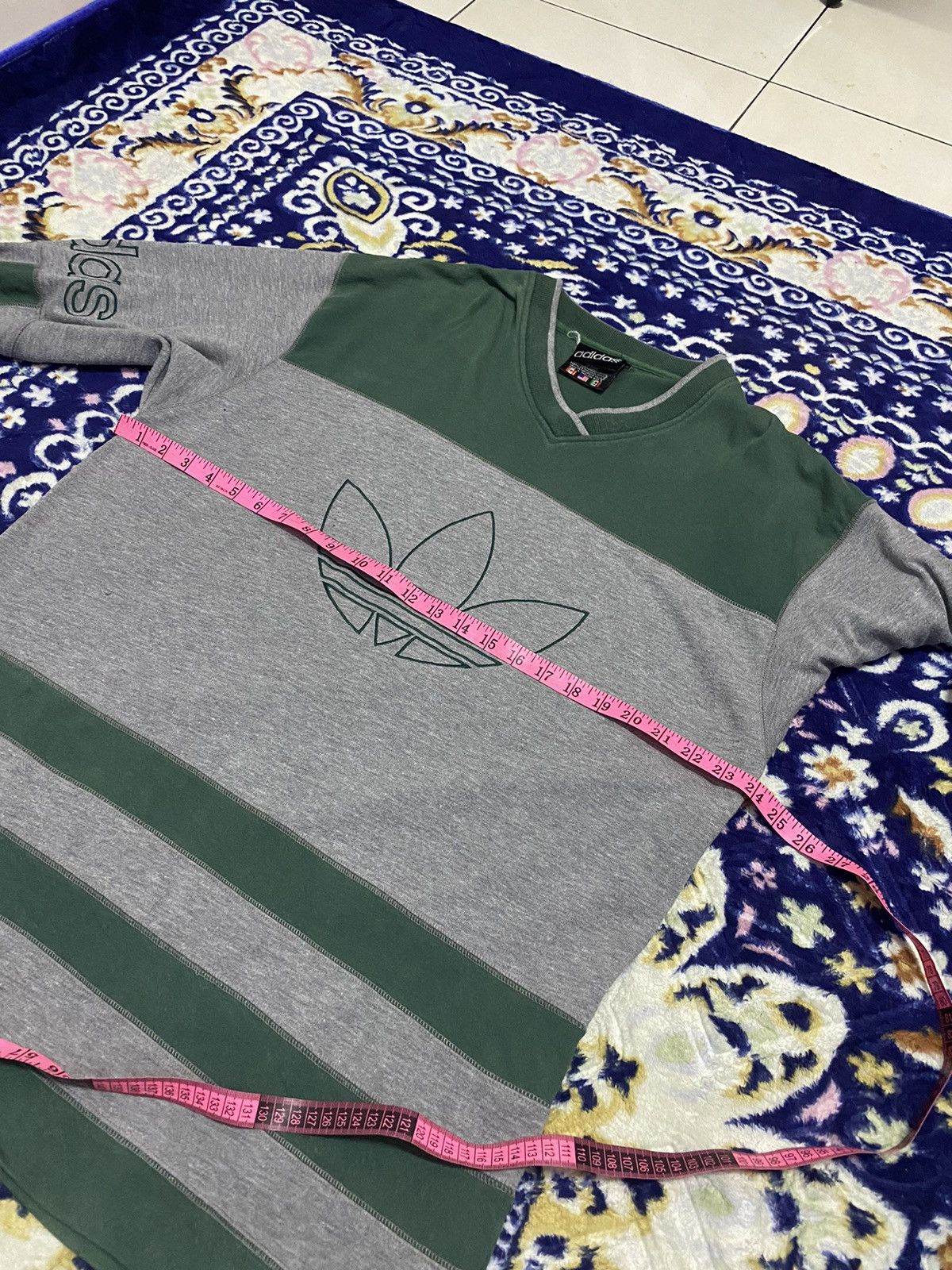 Adidas 🔥 Steals 🔥 Vintage Adidas Long Sleeve Big Logo Size US XL / EU 56 / 4 - 9 Thumbnail
