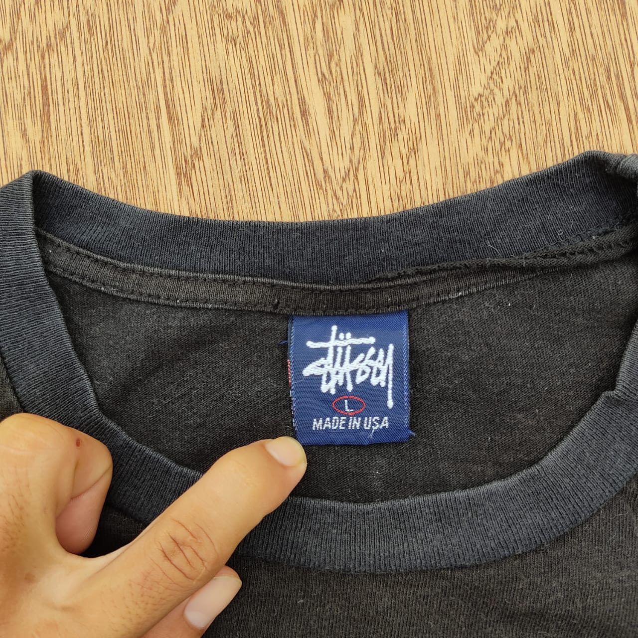 Stussy × Vintage Vintage Tee D - 26 STUSSY USA Size US L / EU 52-54 / 3 - 4 Thumbnail