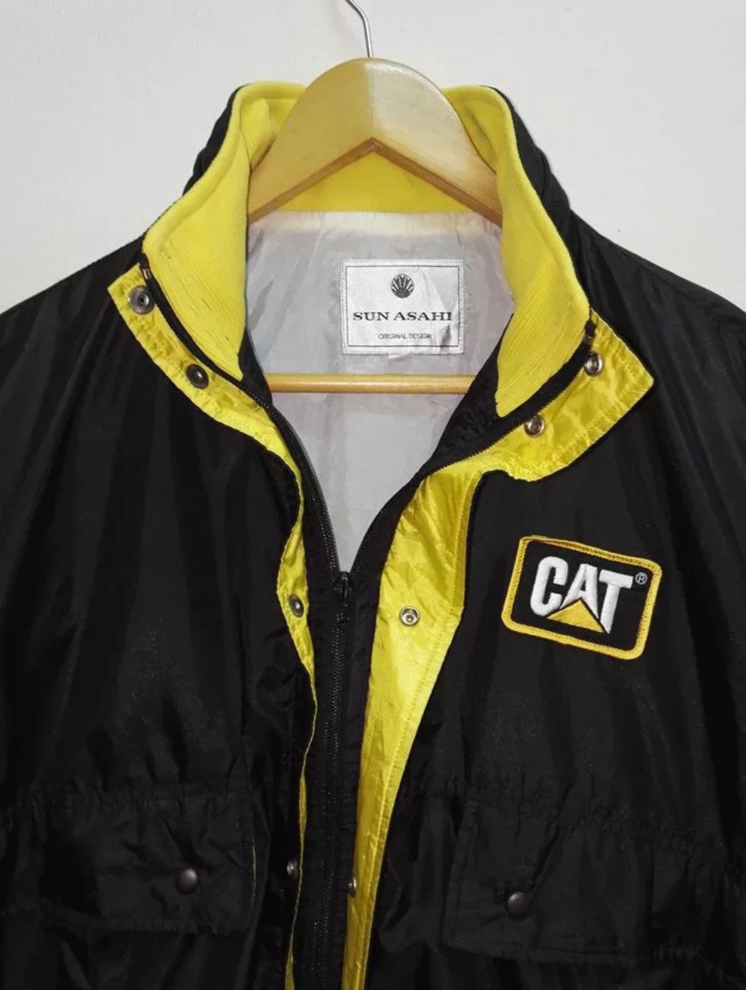 Caterpillar Vintage Cat Logo Zipper Jacket Japan Size US L / EU 52-54 / 3 - 2 Thumbnail