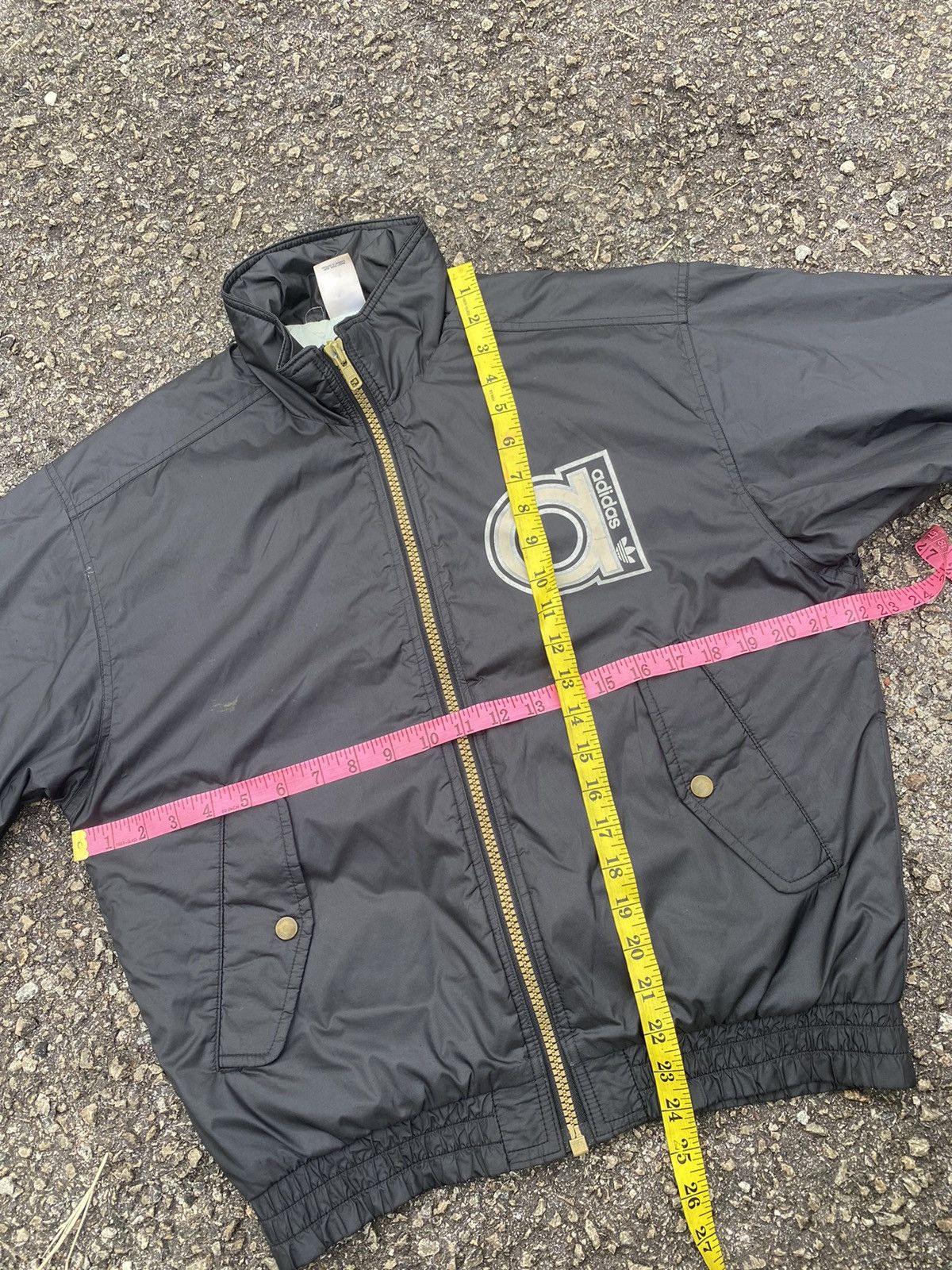 Vintage 🔥 Distressed 🔥 Vintage Adidas Jacket Jaspo 80s Size US M / EU 48-50 / 2 - 14 Thumbnail