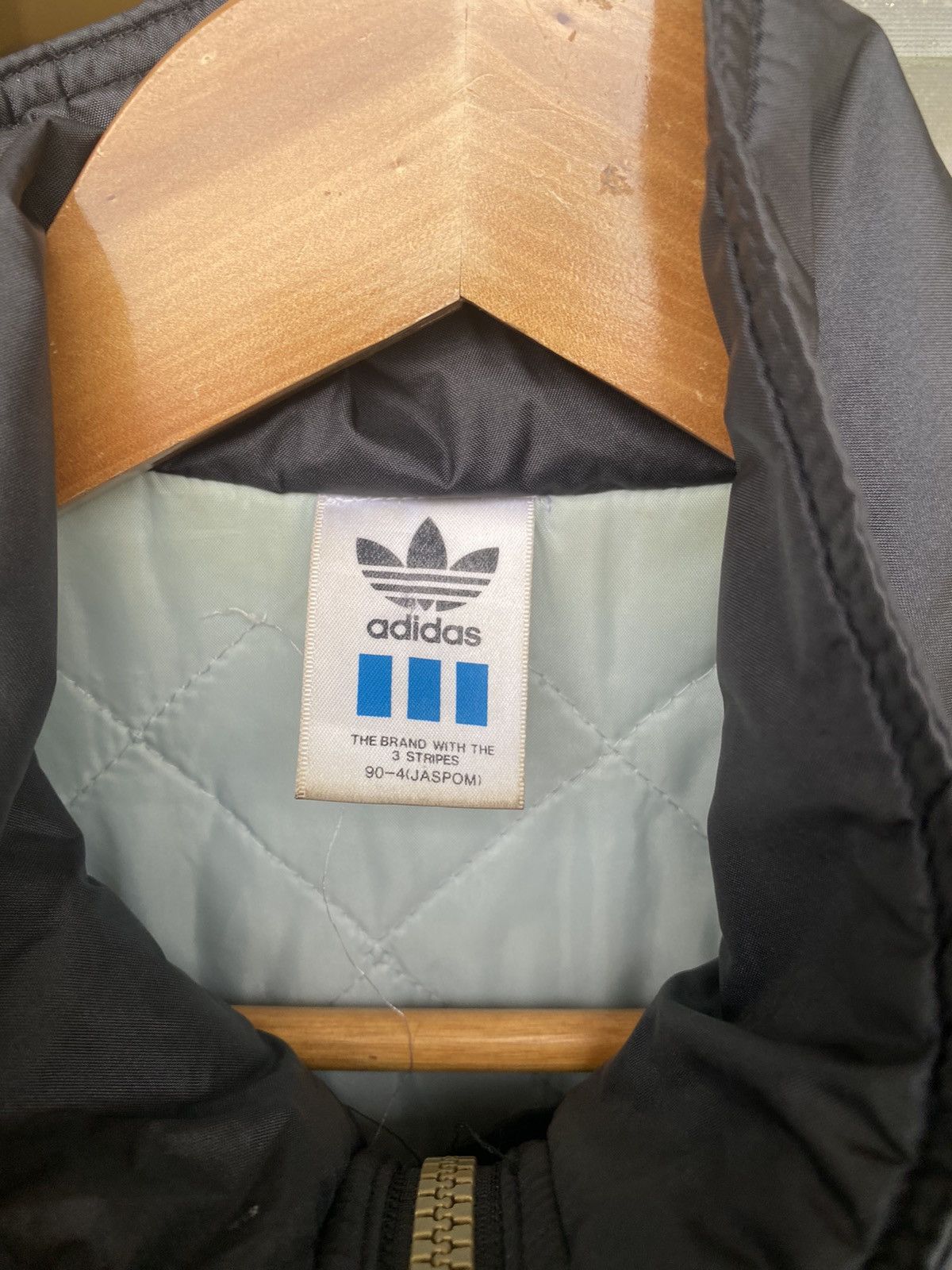 Vintage 🔥 Distressed 🔥 Vintage Adidas Jacket Jaspo 80s Size US M / EU 48-50 / 2 - 8 Thumbnail