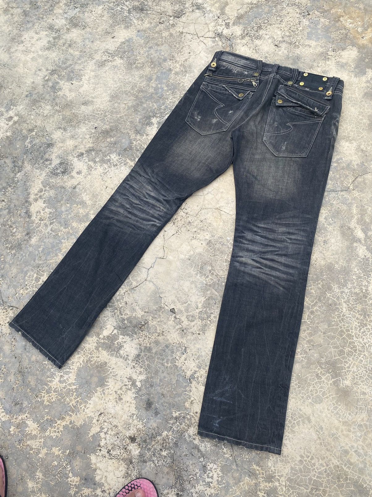 semanticdesign Vintage Semantic Design Pre Faded Pant Size US 32 / EU 48 - 4 Thumbnail