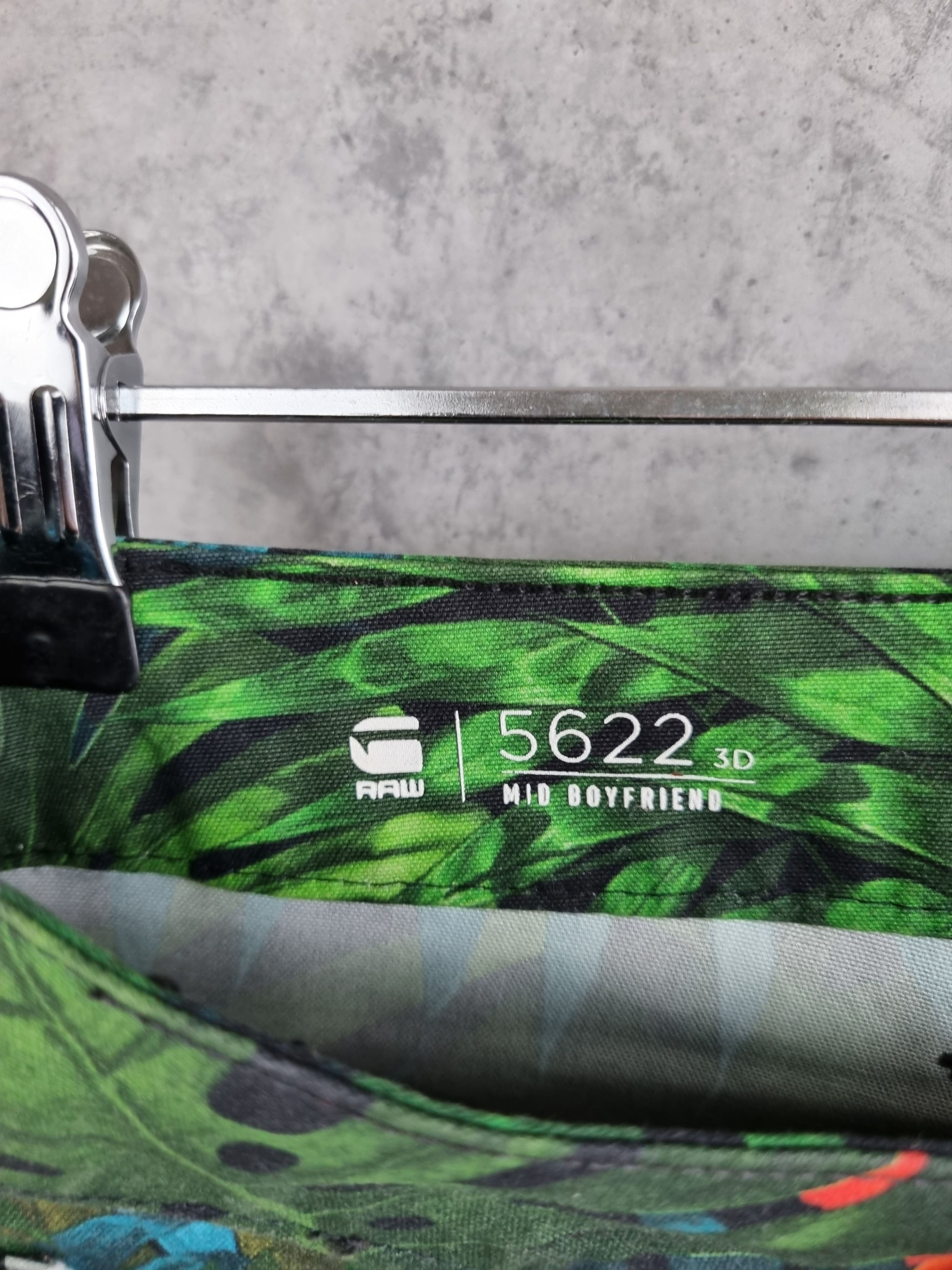 G-Star × Pharrell GStar Raw 3D Pharrell Floral Print Design Rare Pants Size 28" / US 6 / IT 42 - 13 Thumbnail