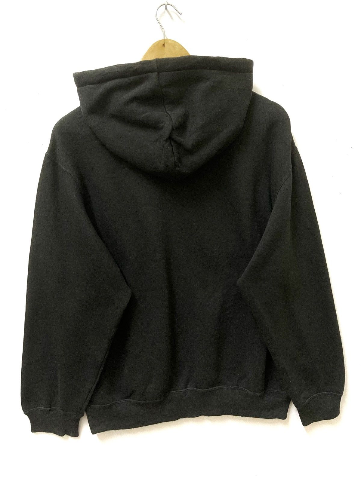 Champion × Japanese Brand × Vintage Vintage Champion Small Logo Hoodie Black Large Size US L / EU 52-54 / 3 - 4 Thumbnail