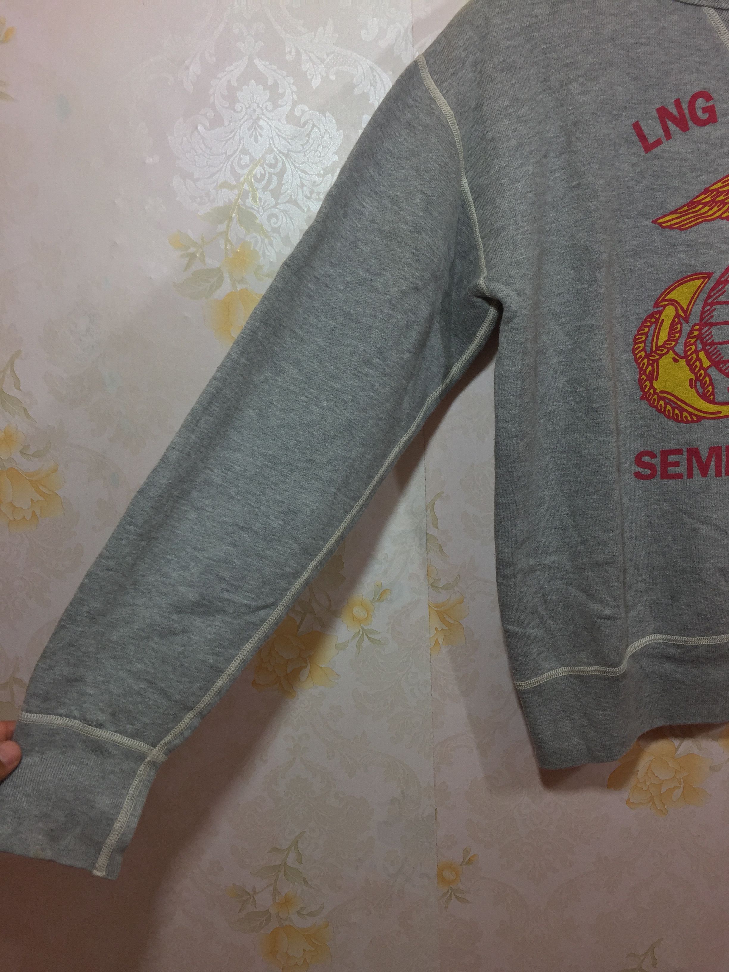 The Real McCoy's VINTAGE MCCOYS USMC SWEATSHIRT Size US S / EU 44-46 / 1 - 5 Thumbnail