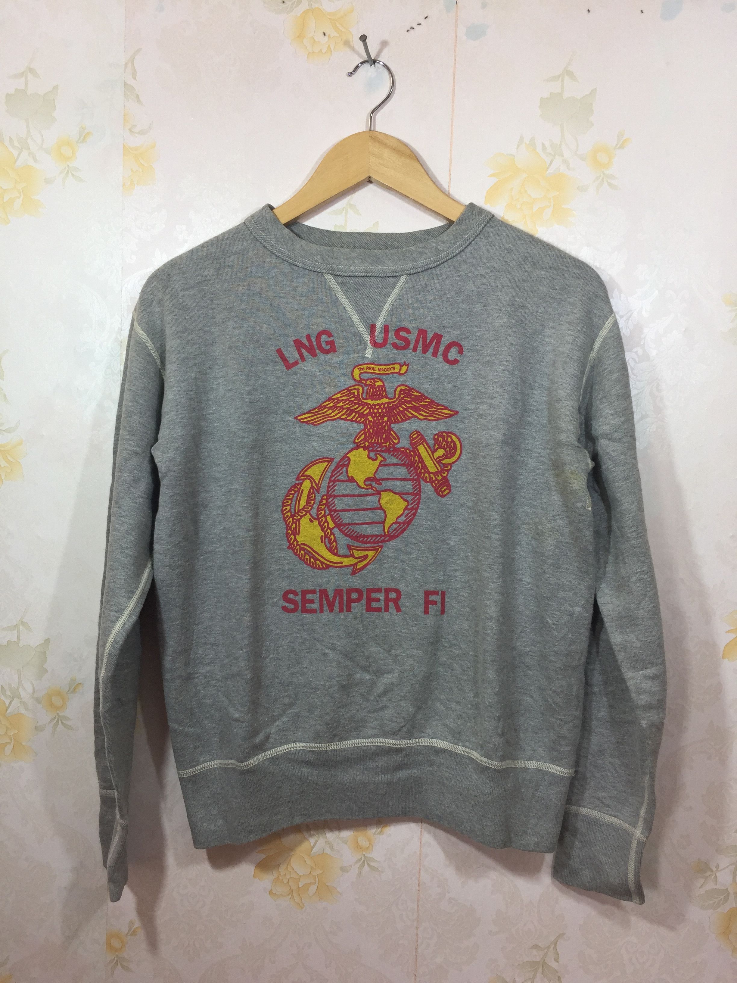 VINTAGE MCCOYS USMC SWEATSHIRT