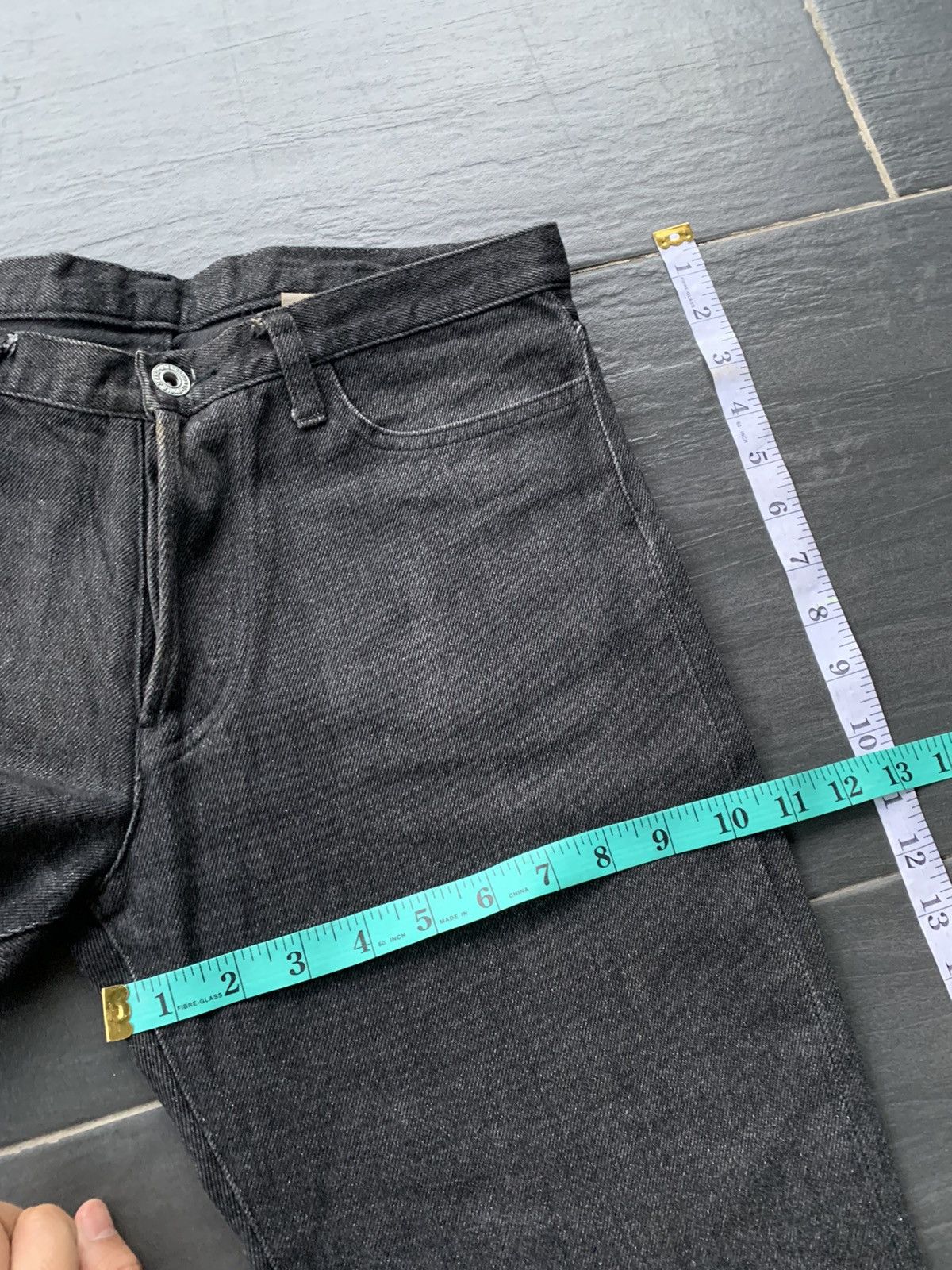 Japanese Brand No ID But Not Alone Denim Size US 31 - 9 Thumbnail