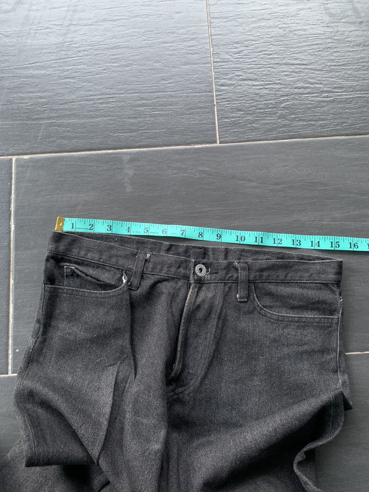 Japanese Brand No ID But Not Alone Denim Size US 31 - 8 Thumbnail