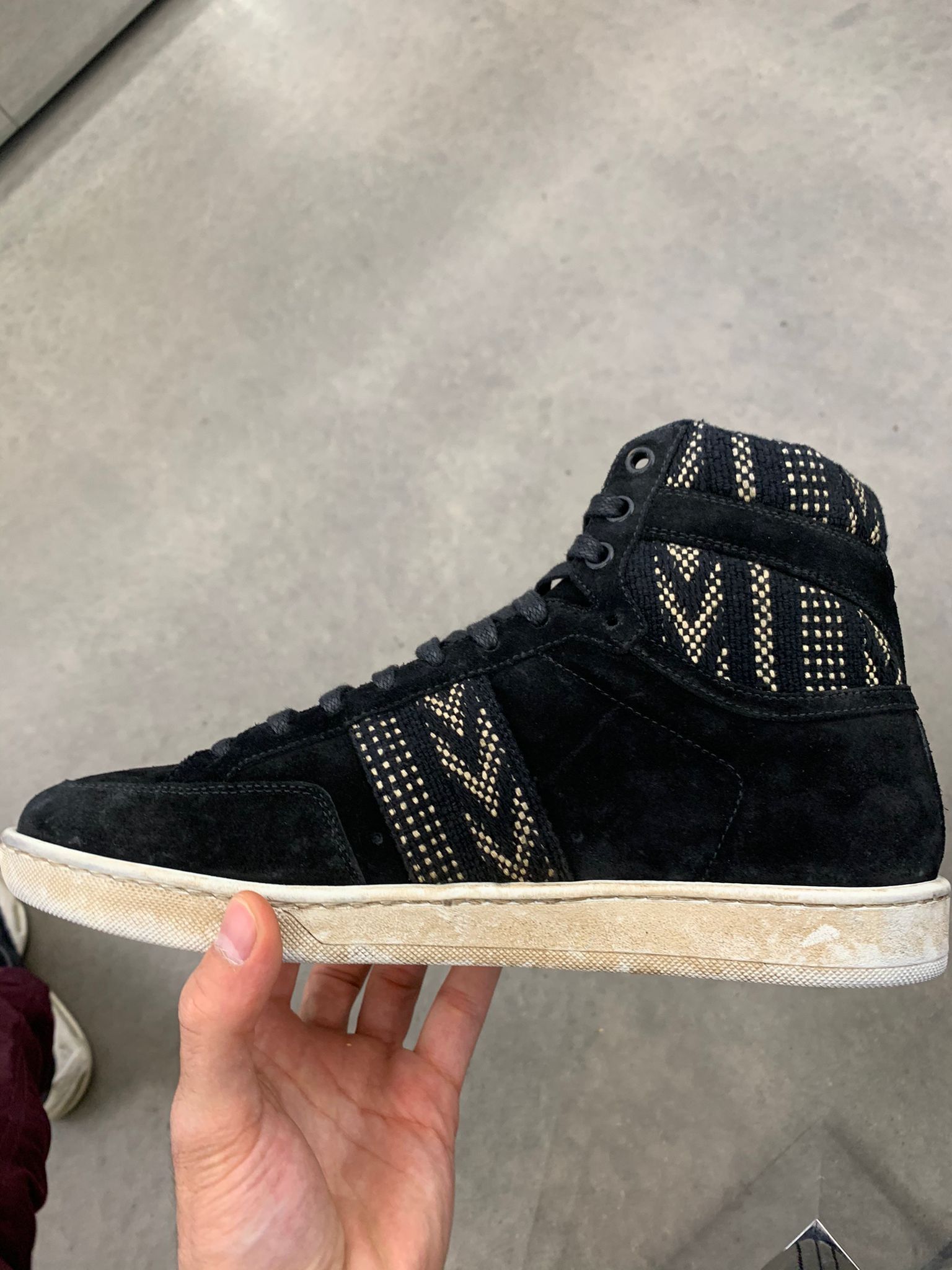 Saint Laurent Paris SL/10H in Black color Size US 7 / EU 40 - 7 Thumbnail