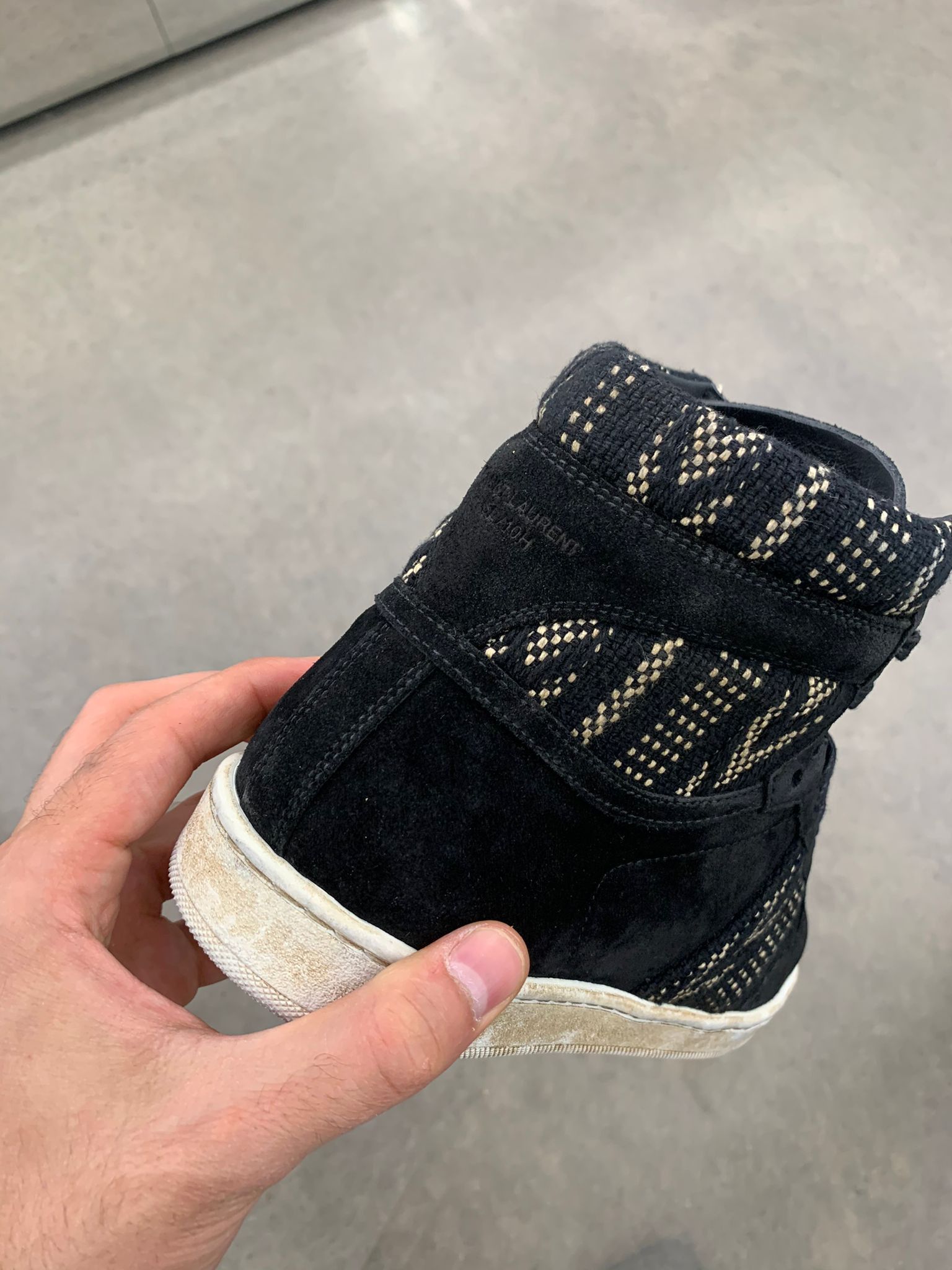 Saint Laurent Paris SL/10H in Black color Size US 7 / EU 40 - 4 Thumbnail