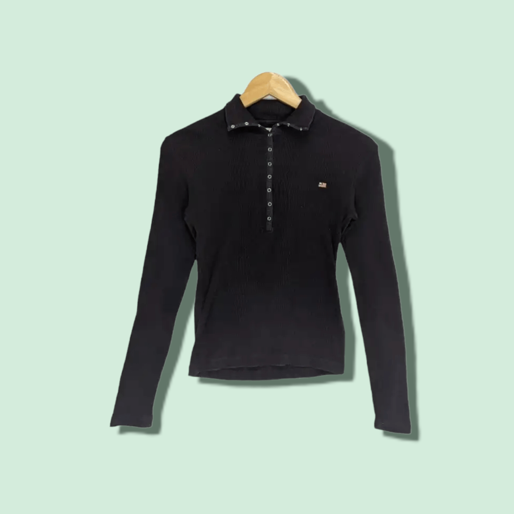 POLO RALPH LAUREN Jeans Long Sleeve Polo Shirt