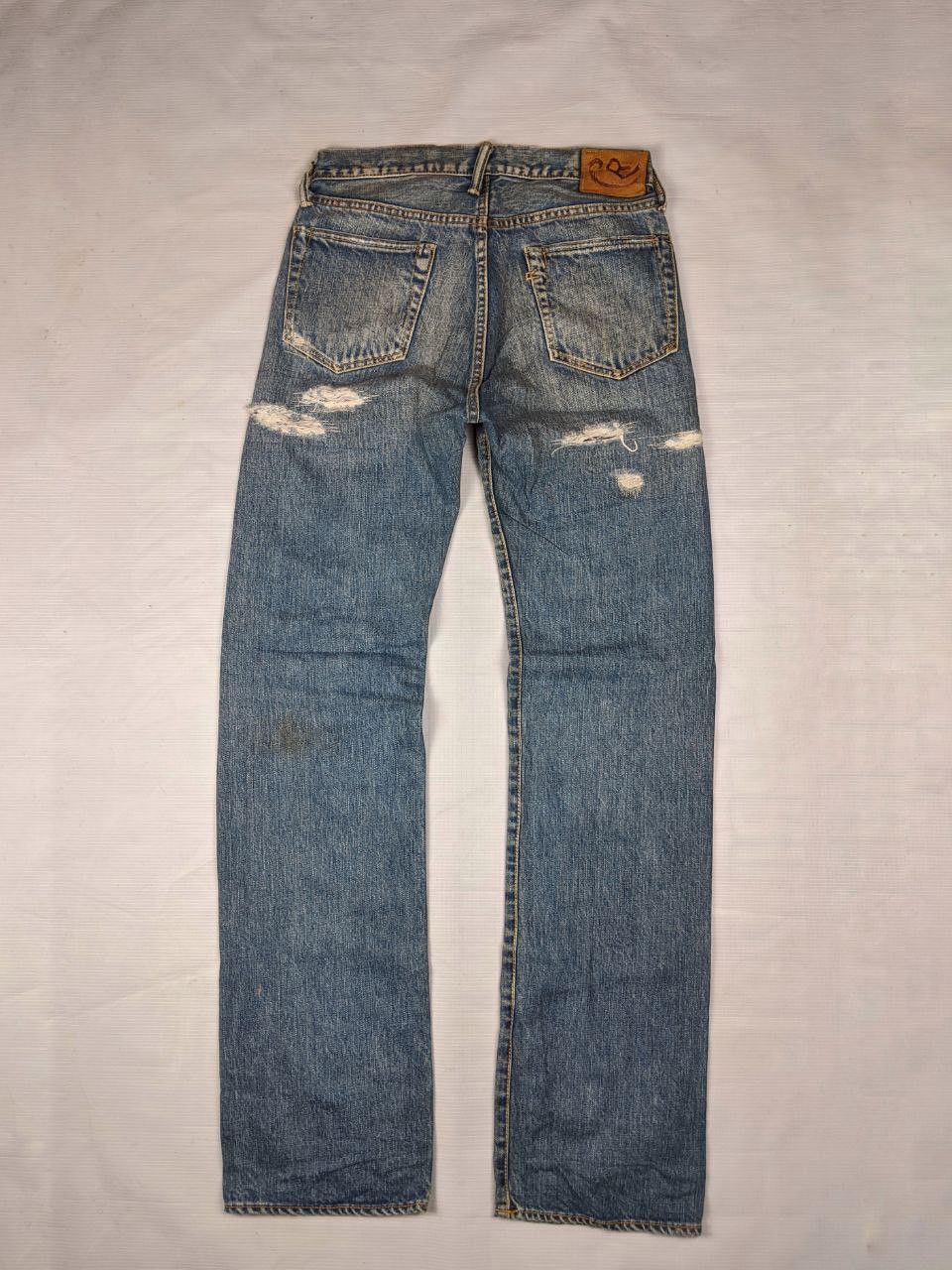 45rpm 45rpm Distressed Denim Jeans Size US 30 / EU 46 - 11 Thumbnail