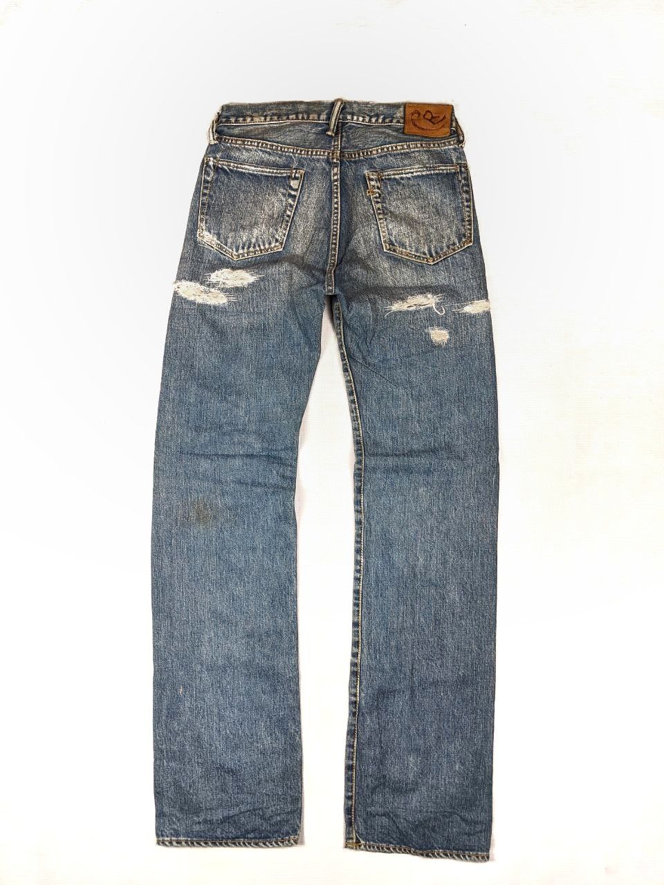 45rpm 45rpm Distressed Denim Jeans Size US 30 / EU 46 - 10 Thumbnail