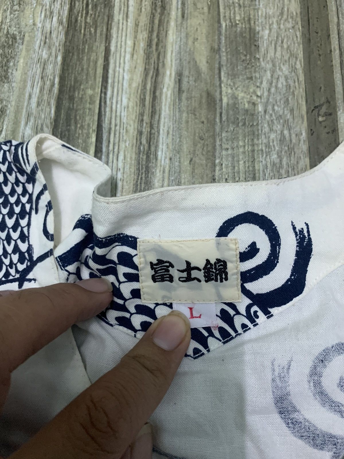 Japanese Brand Nice Full Print Sukajan Monogram Dragon Shirt Size US L / EU 52-54 / 3 - 4 Thumbnail