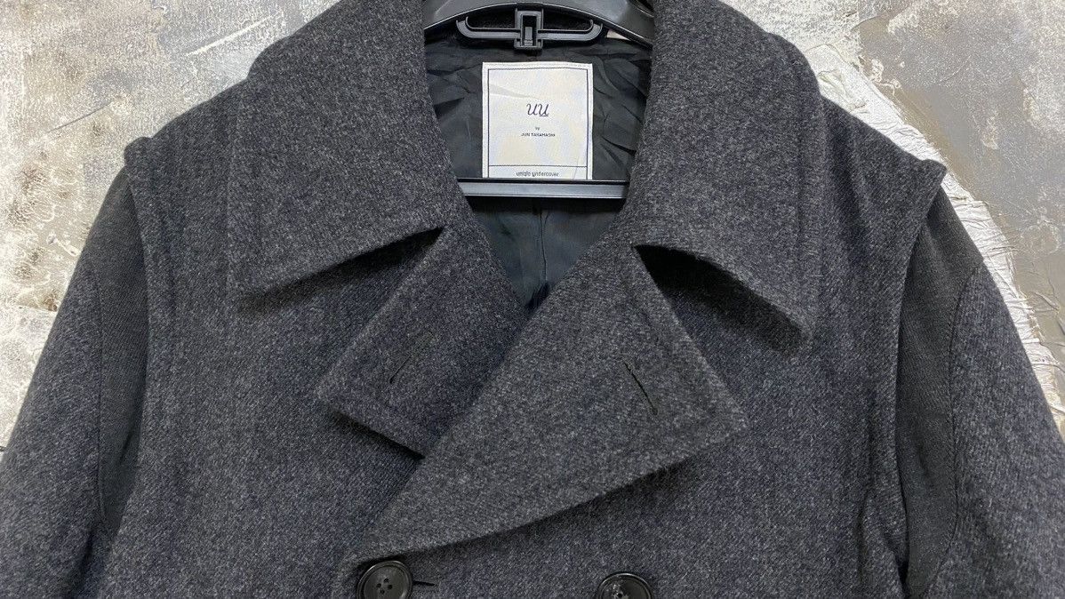 Jun Takahashi Uniqlo Undercover by Jun Takahashi Wool Coat Size US M / EU 48-50 / 2 - 6 Thumbnail