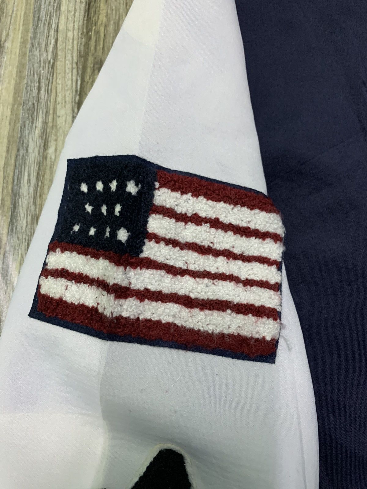 MLB × Vintage Nice American Baseball Embroidery Patches Jacket Size US XXL / EU 58 / 5 - 9 Thumbnail