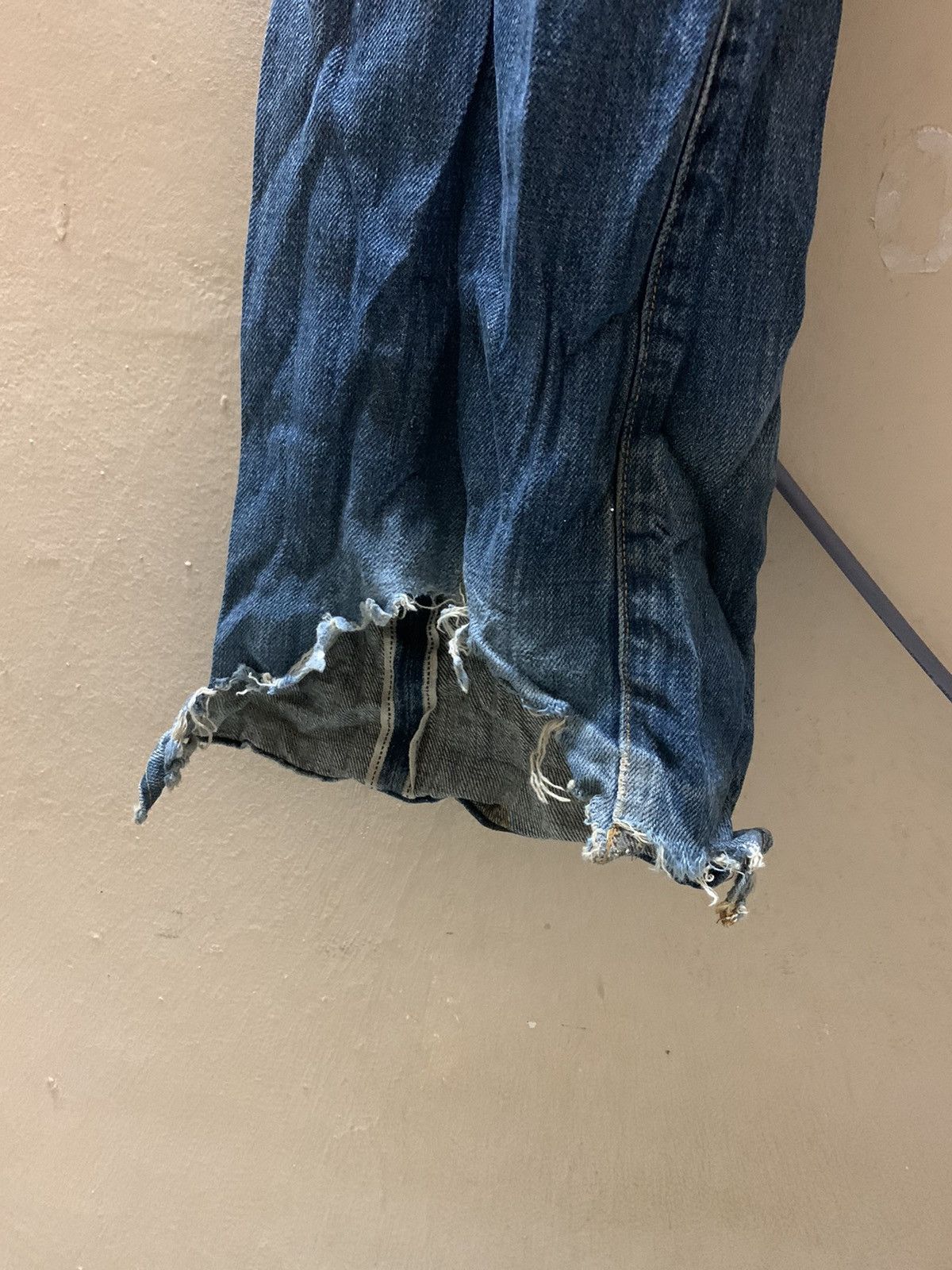 Levi's × Levi's Vintage Clothing Levi's Flare Miner Selvedge 201 LVC 1920's Size US 34 / EU 50 - 4 Thumbnail