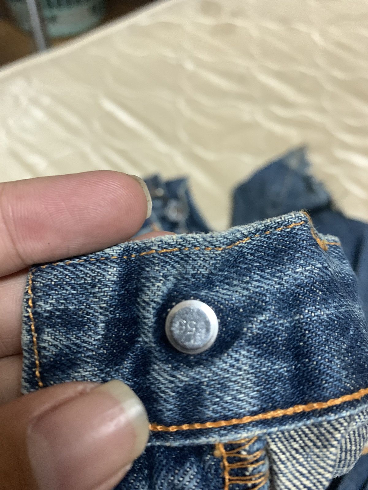 Levi's × Levi's Vintage Clothing Levi's Flare Miner Selvedge 201 LVC 1920's Size US 34 / EU 50 - 11 Thumbnail