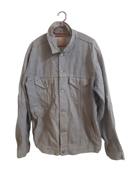 Nice Uniqlo Denim Jacket Made In Japan