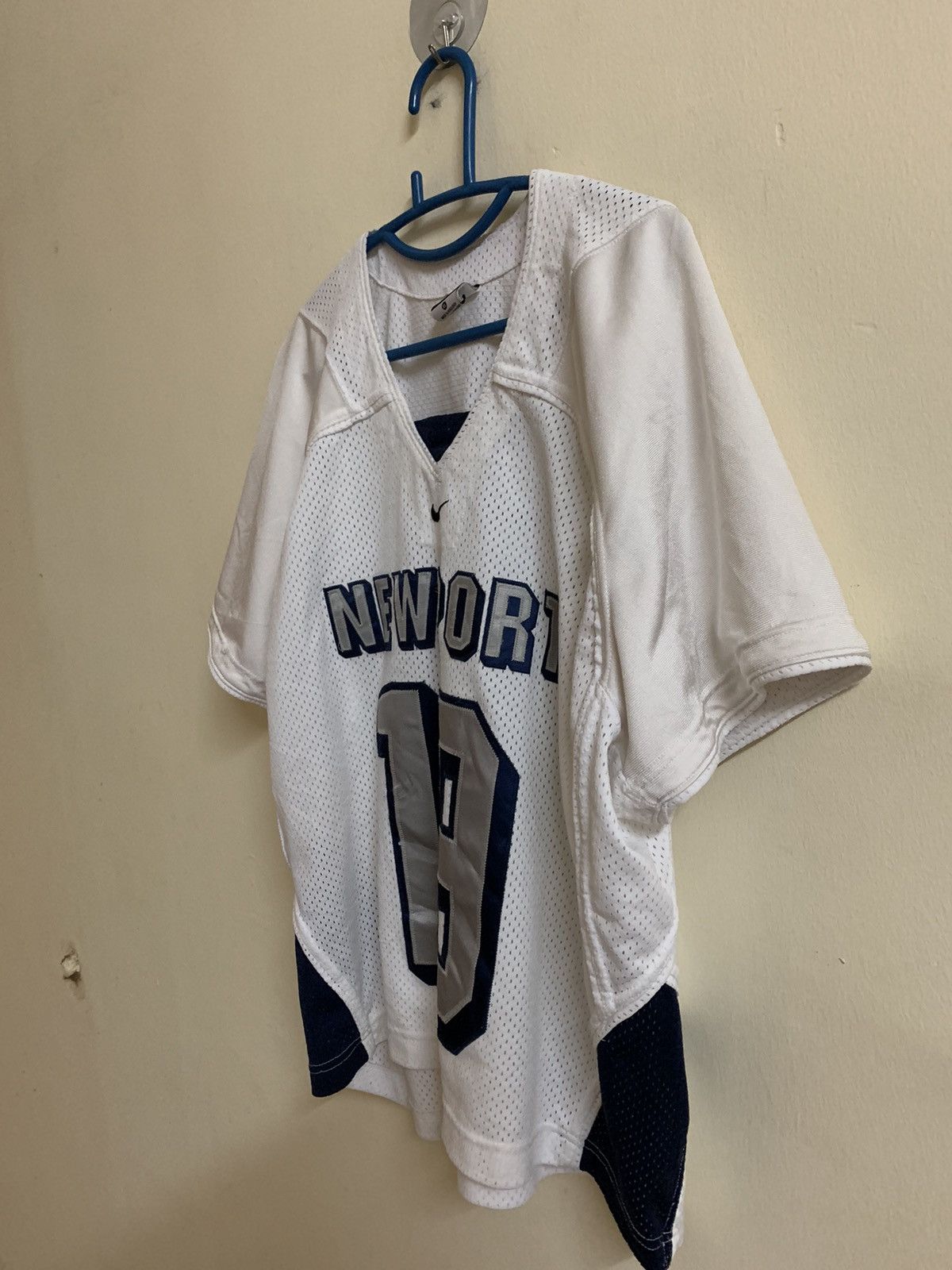 MLB × Nike × Vintage Nike Centre Swoosh X Newport Baseball Jersey Size US XL / EU 56 / 4 - 5 Thumbnail