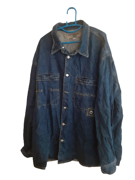 Schott × Vintage Very Nice Schott Bros Denim Shirt Size US XXL / EU 58 / 5 - 1 Thumbnail