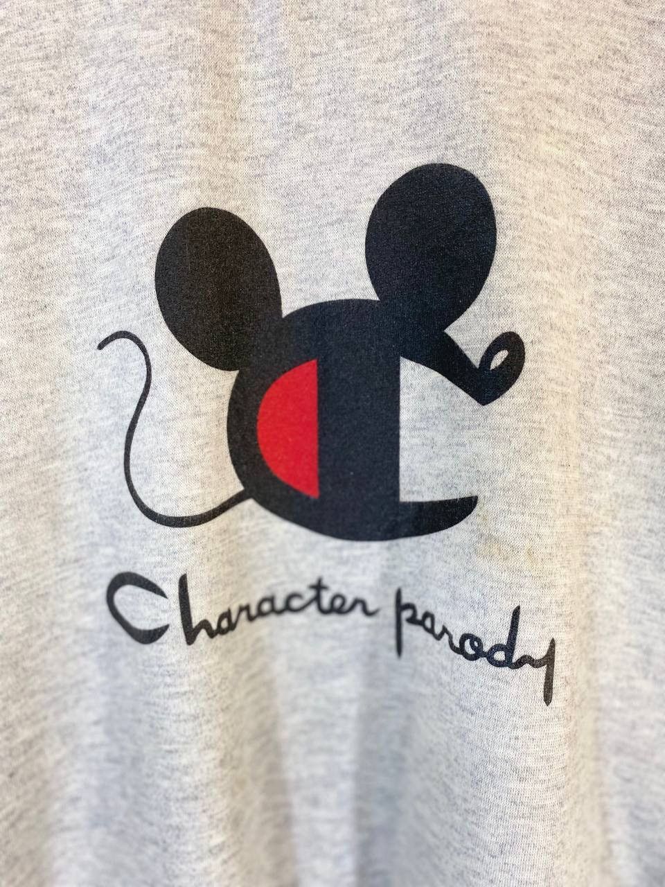 Champion Vintage 90s Character Parody Big Logo Sweatshirt Size US L / EU 52-54 / 3 - 3 Thumbnail