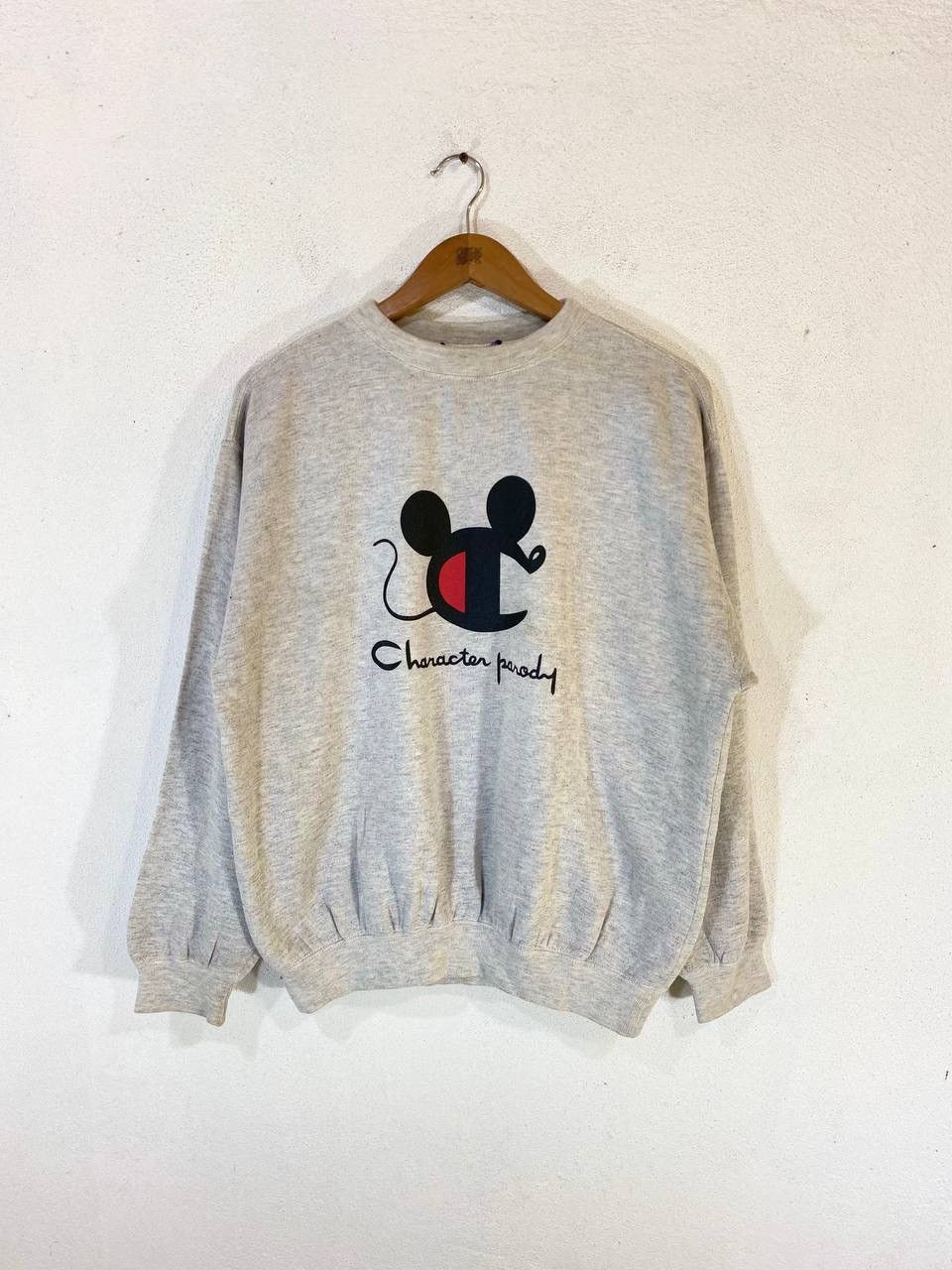 Champion Vintage 90s Character Parody Big Logo Sweatshirt Size US L / EU 52-54 / 3 - 1 Thumbnail