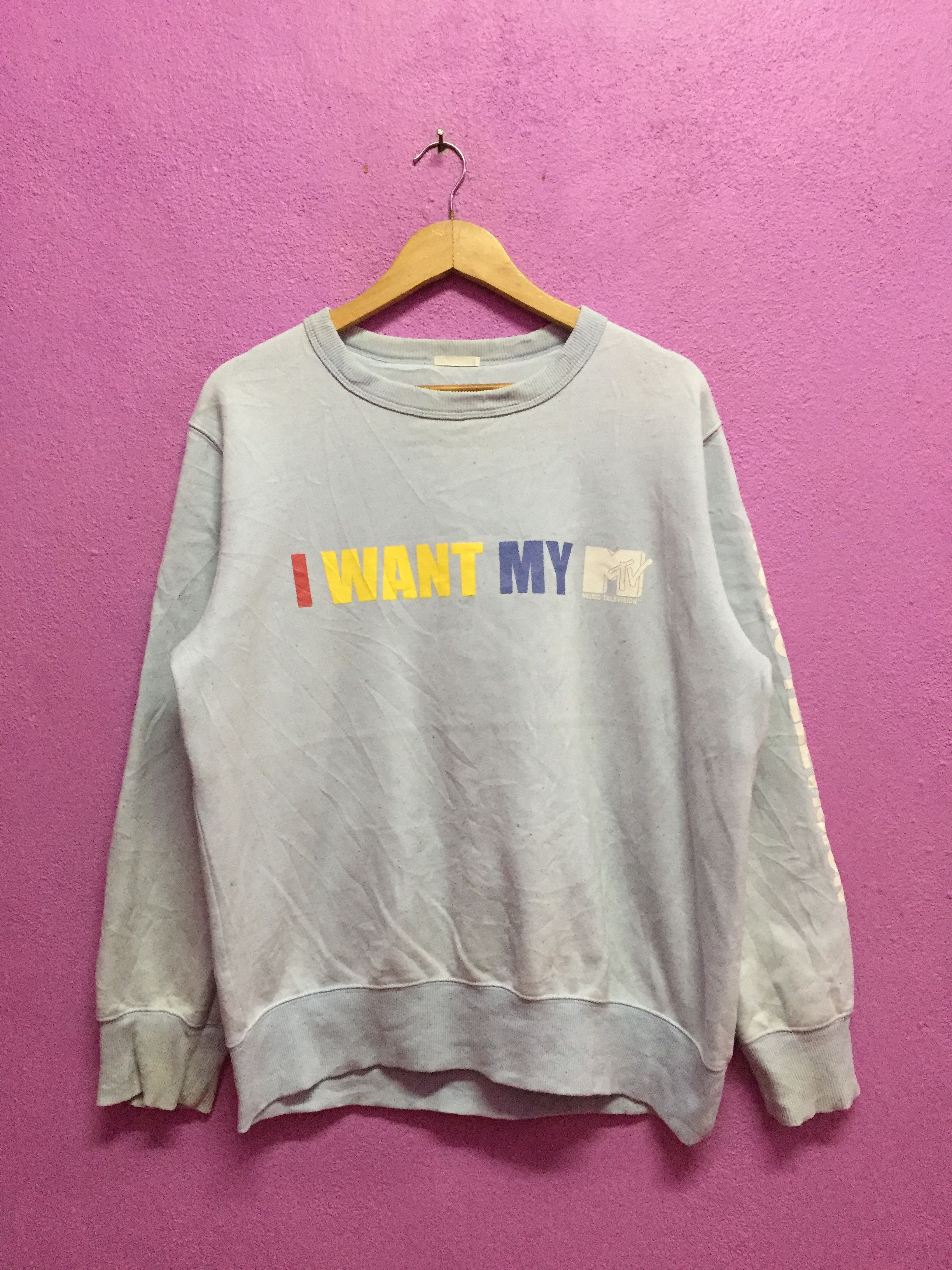 Japanese Brand Music Television MTV Sweatshirts Size L Size US L / EU 52-54 / 3 - 1 Thumbnail