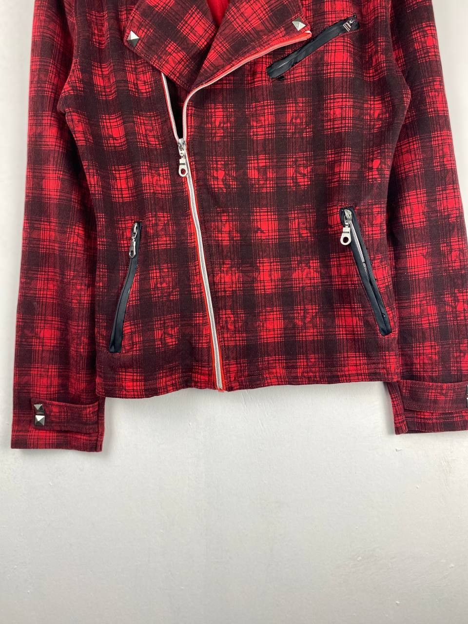 Japanese Brand vintage japanese brands double collar punk bondage jacket Size US L / EU 52-54 / 3 - 4 Thumbnail