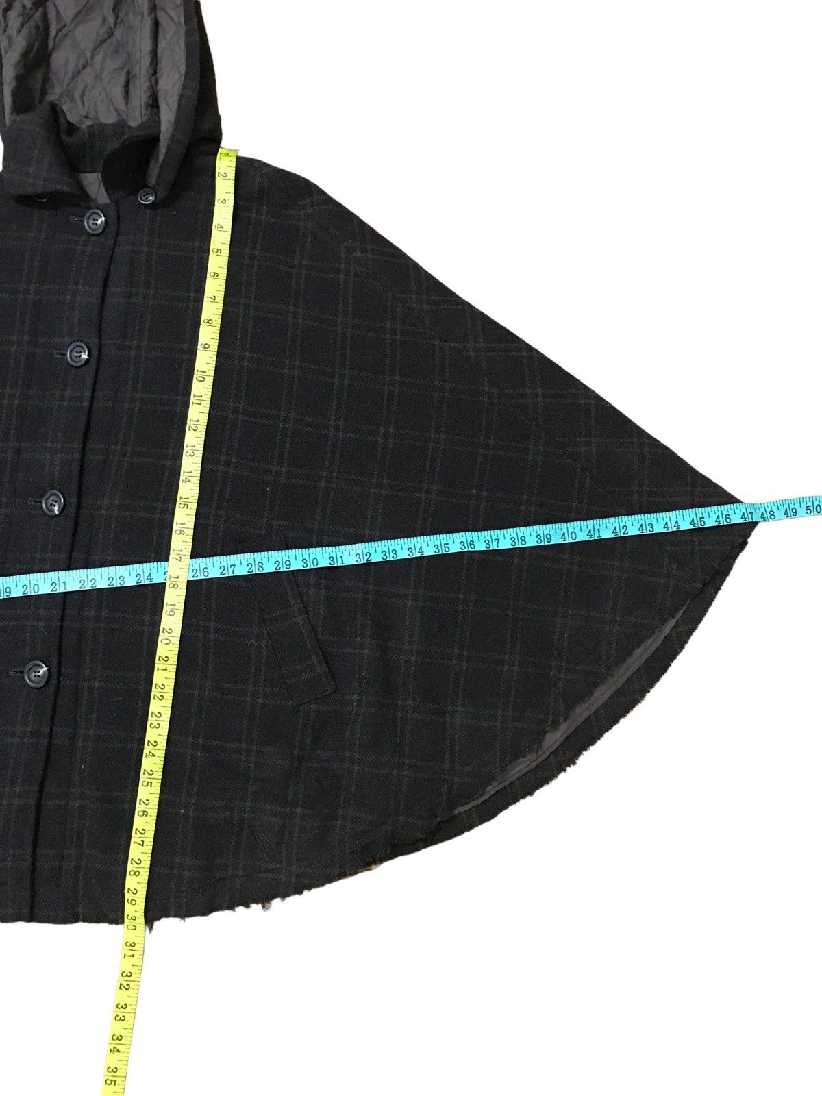 Japanese Brand × Journal Standard Journal Standards Wool Pancho Hoodie Jacket Size US L / EU 52-54 / 3 - 6 Thumbnail