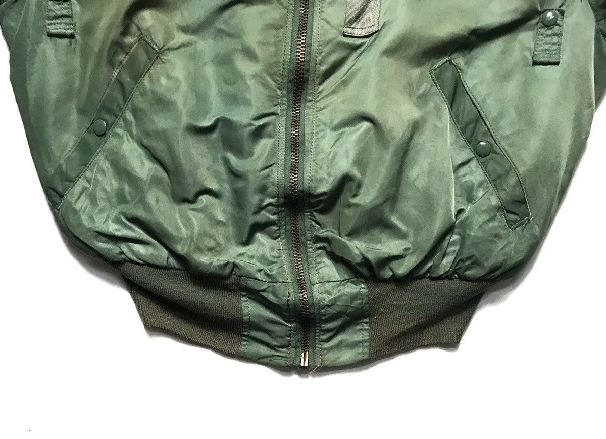 Alpha Industries × Vintage Vintage Alpha Industries USAF Zipper Jacket B15D Size US L / EU 52-54 / 3 - 3 Thumbnail
