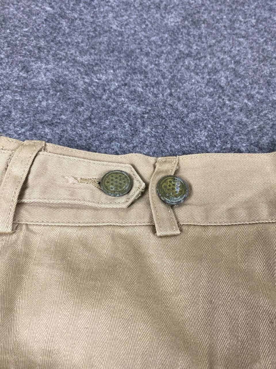 Vintage vintage us army thirteen star herringbone pants Size US 28 / EU 44 - 4 Thumbnail