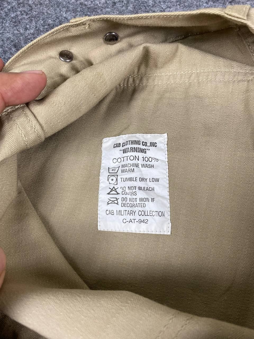 Vintage vintage us army thirteen star herringbone pants Size US 28 / EU 44 - 12 Thumbnail